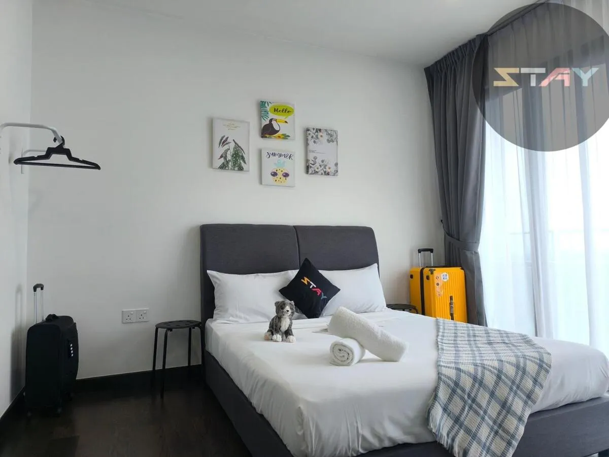 Bed in Almas Couple Urban Retreat Puteri Harbour BySTAY