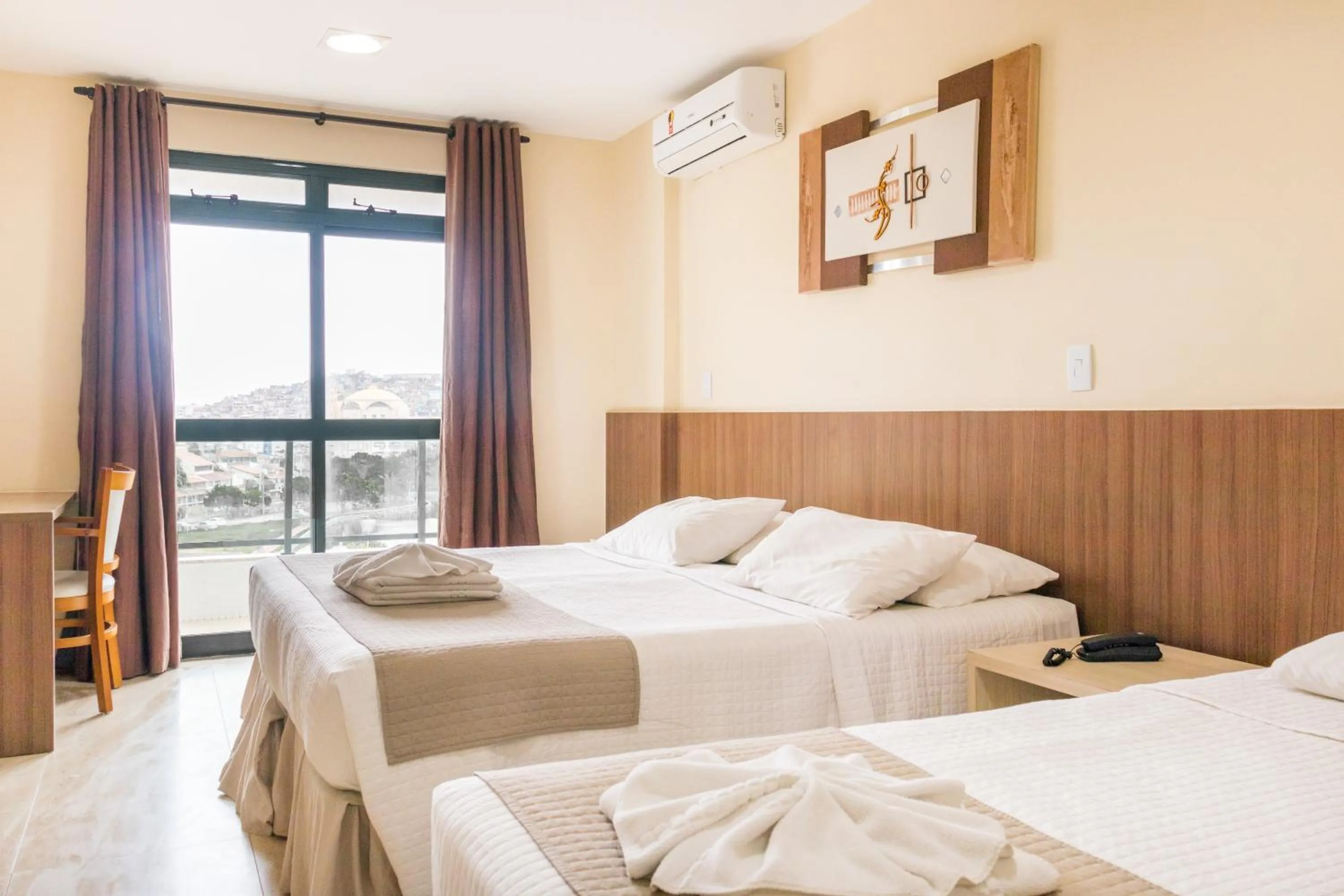 Bed in Mediterrane Hotel by Castelo Itaipava