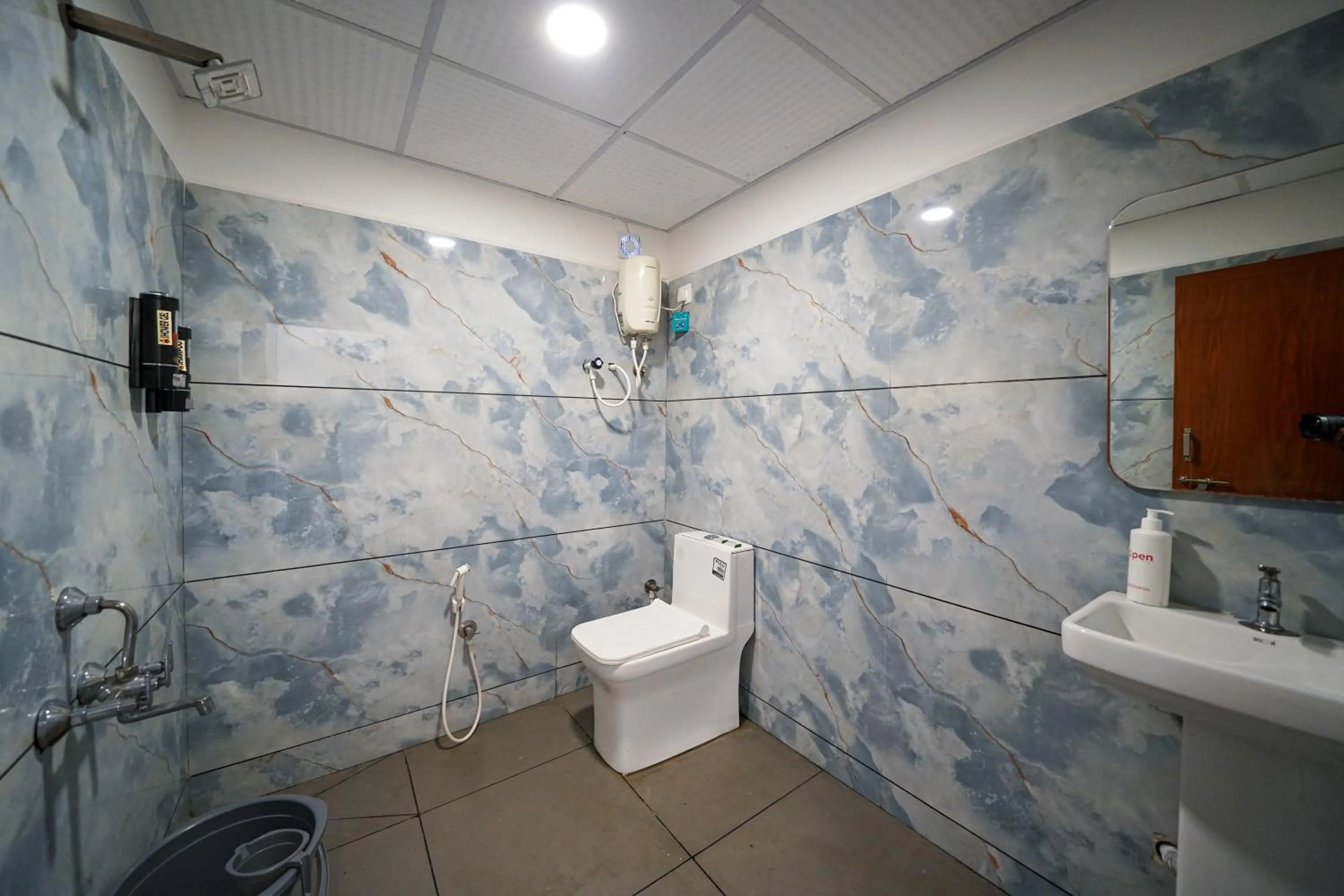 Shower in Open Hotel by Olive - Amani Beach Stay