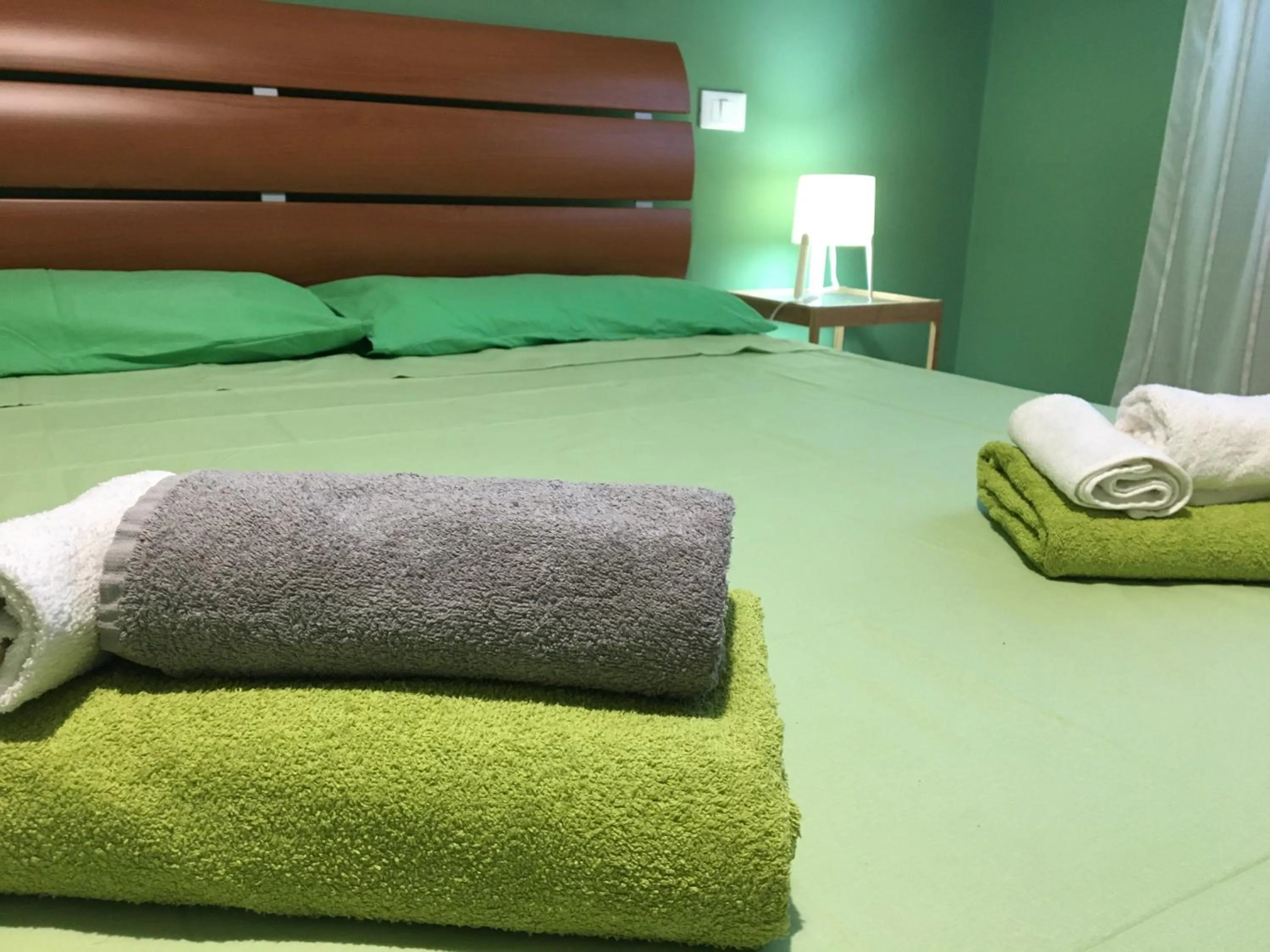 Bed in Le sorelle gemelle B&B