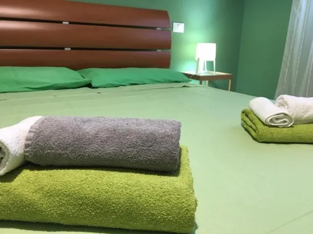 Bed in Le sorelle gemelle B&B