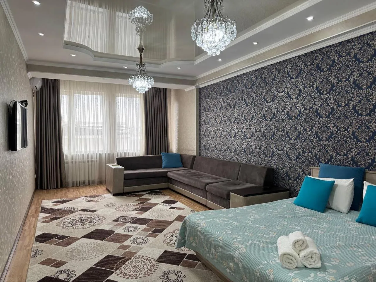 Bed in AlaNest Apartment