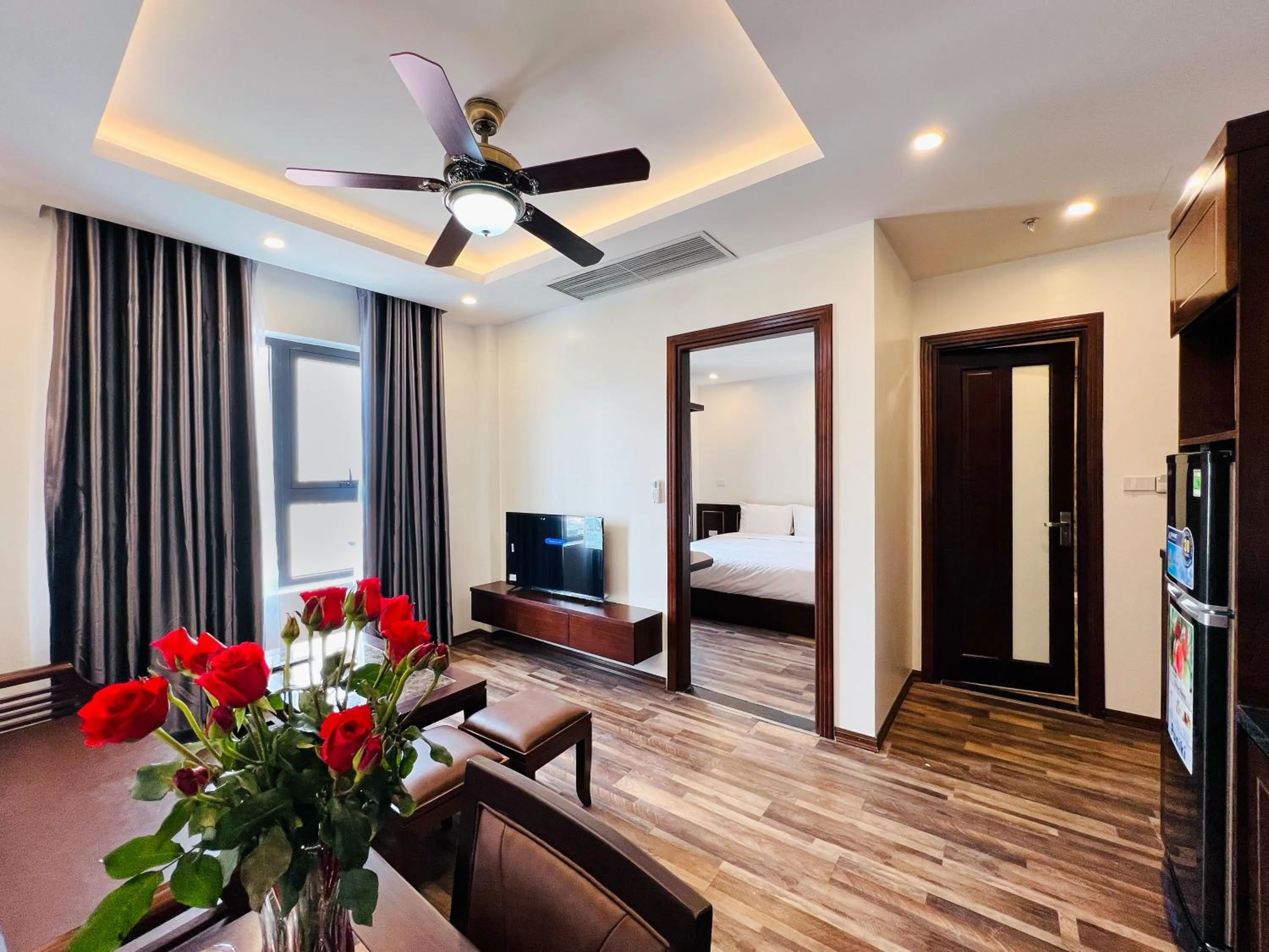 TV and multimedia in Hanoi Apartment