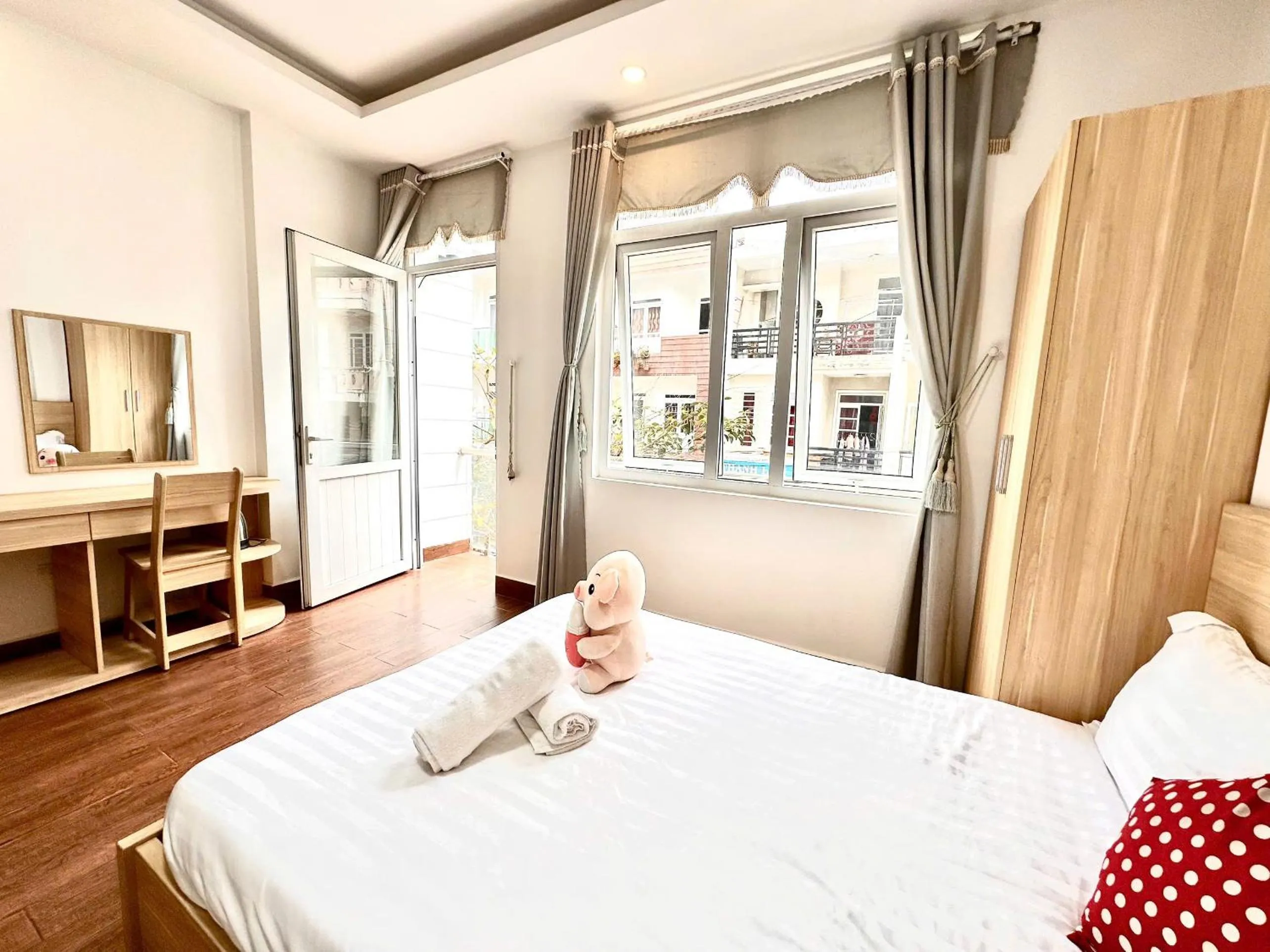 Photo of the whole room, Bed in Nhật Anh Hotel Đà Lạt