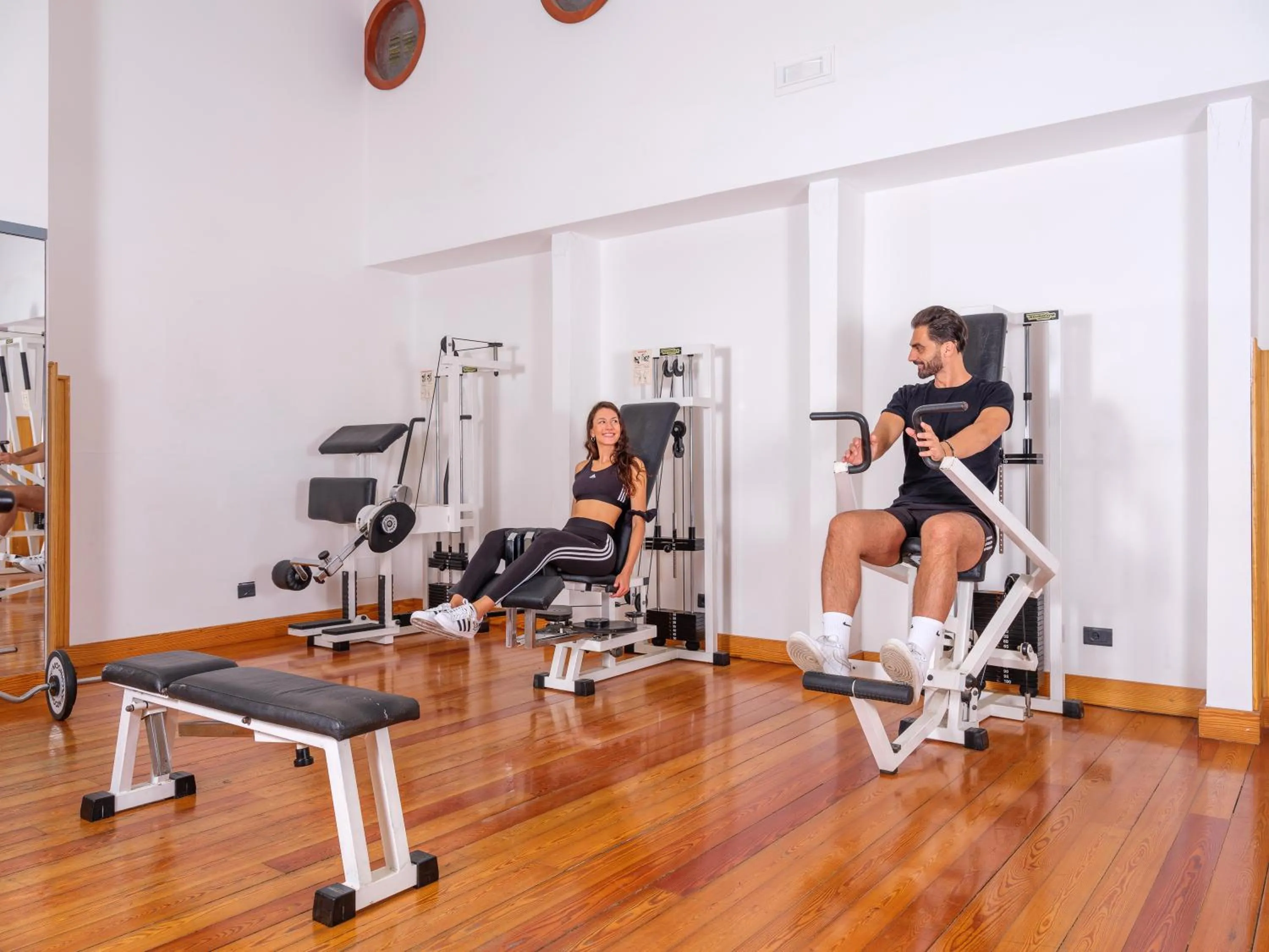 Fitness centre/facilities in Hotel Olimpo le Terrazze