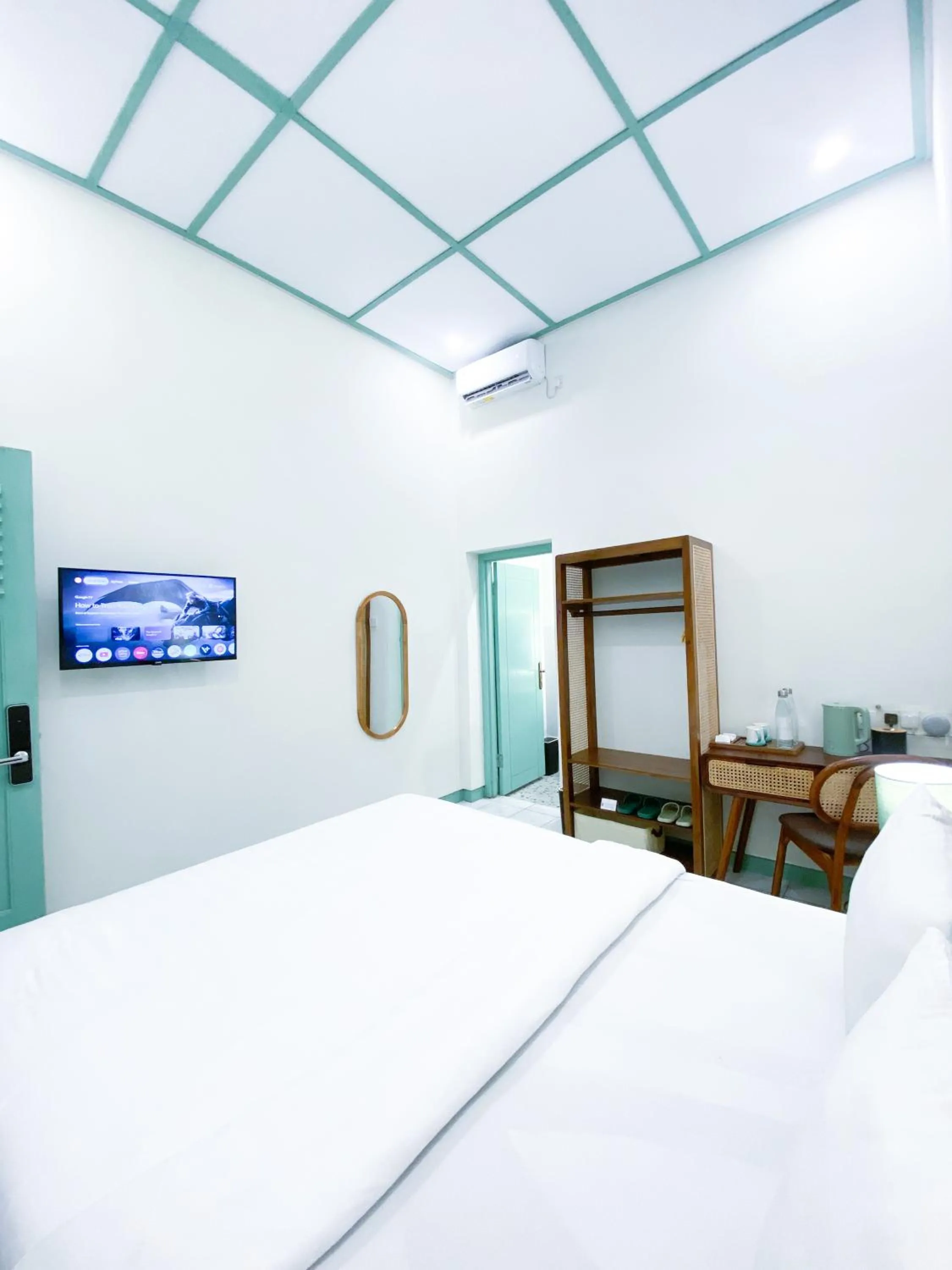 Bed in The Utara Hotel Tugu by Eresha Hospitality