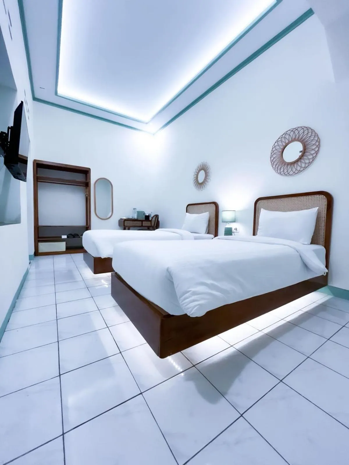 Bed in The Utara Hotel Tugu by Eresha Hospitality