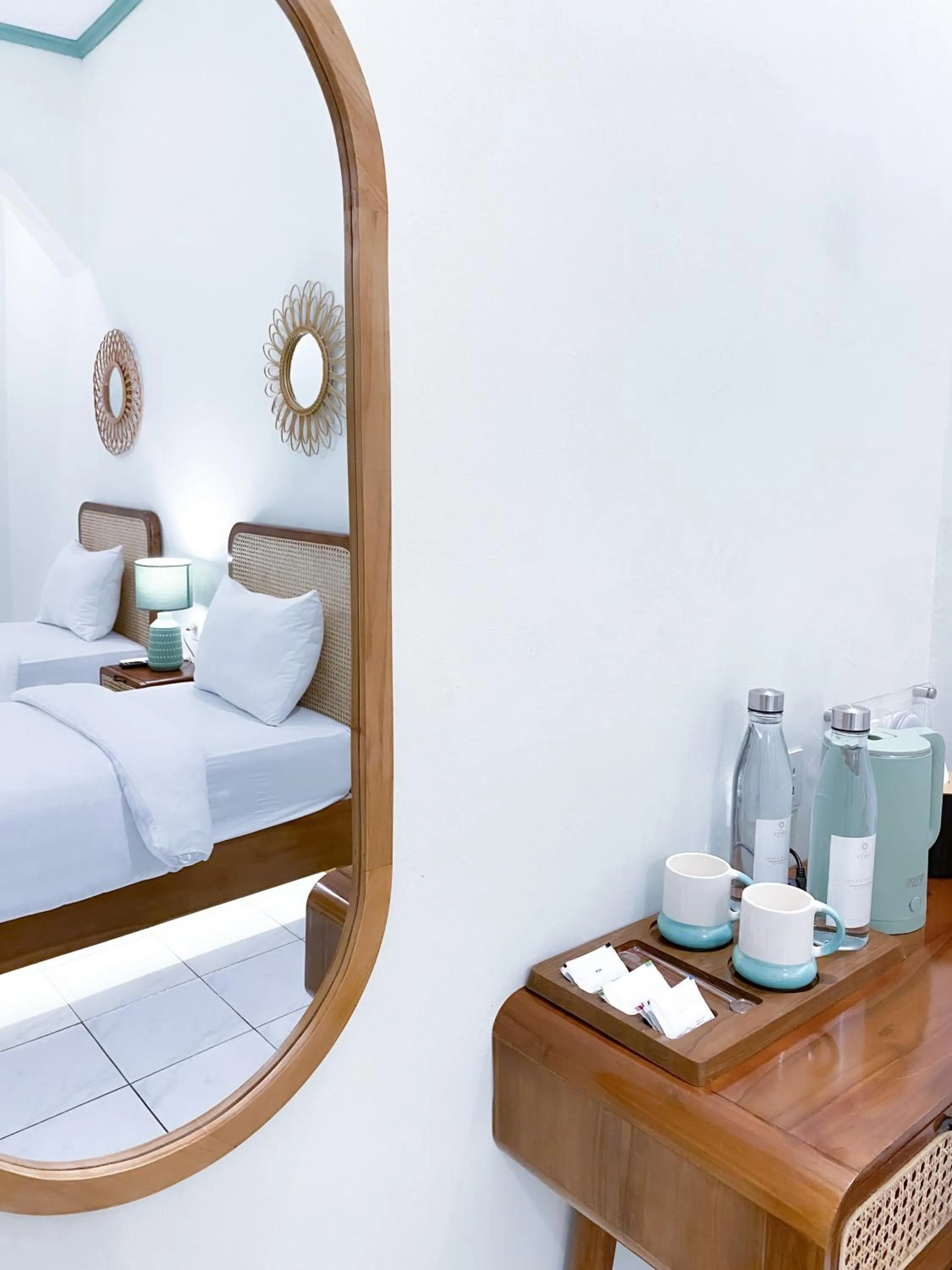 Bed in The Utara Hotel Tugu by Eresha Hospitality