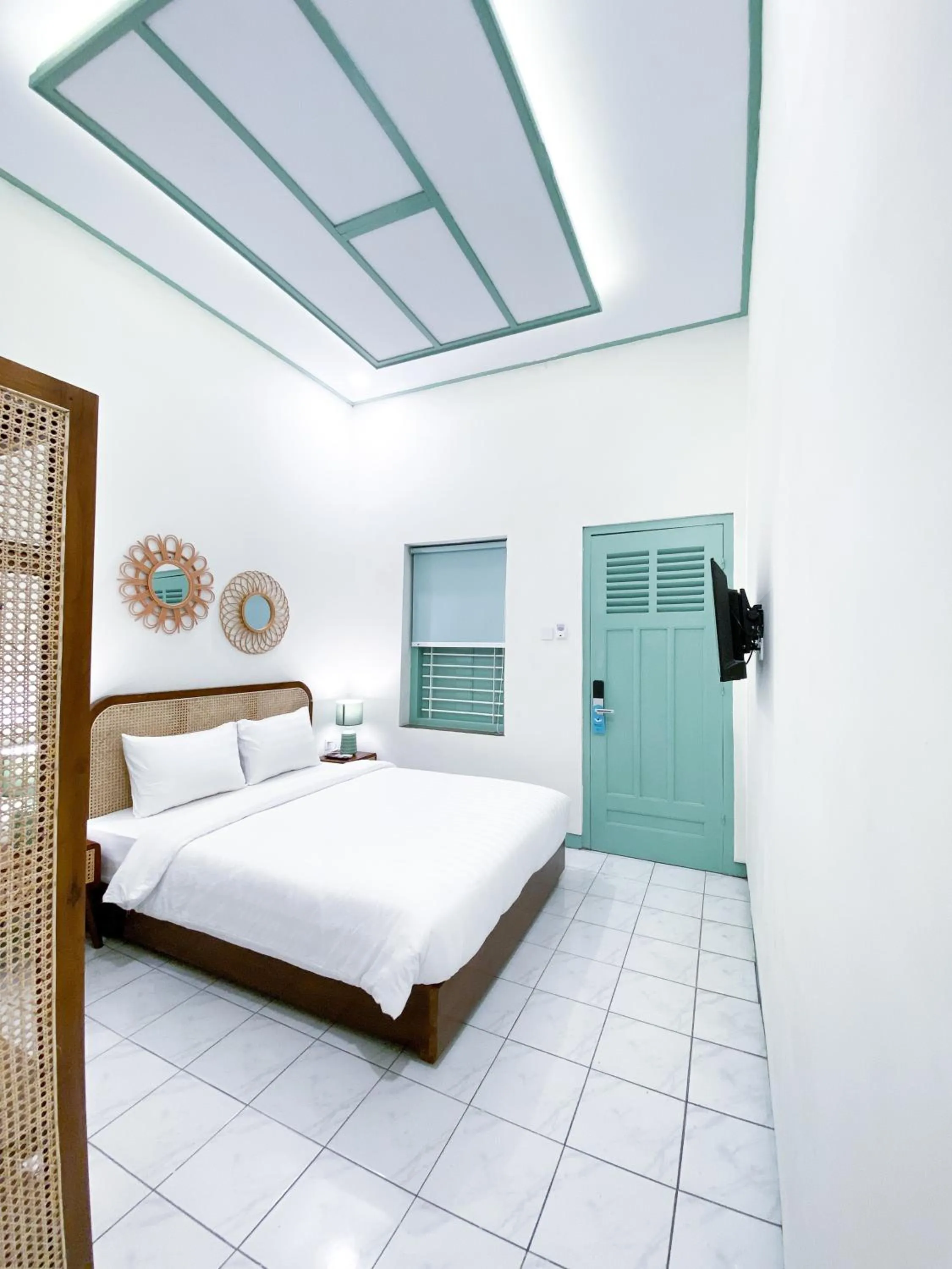 Bed in The Utara Hotel Tugu by Eresha Hospitality
