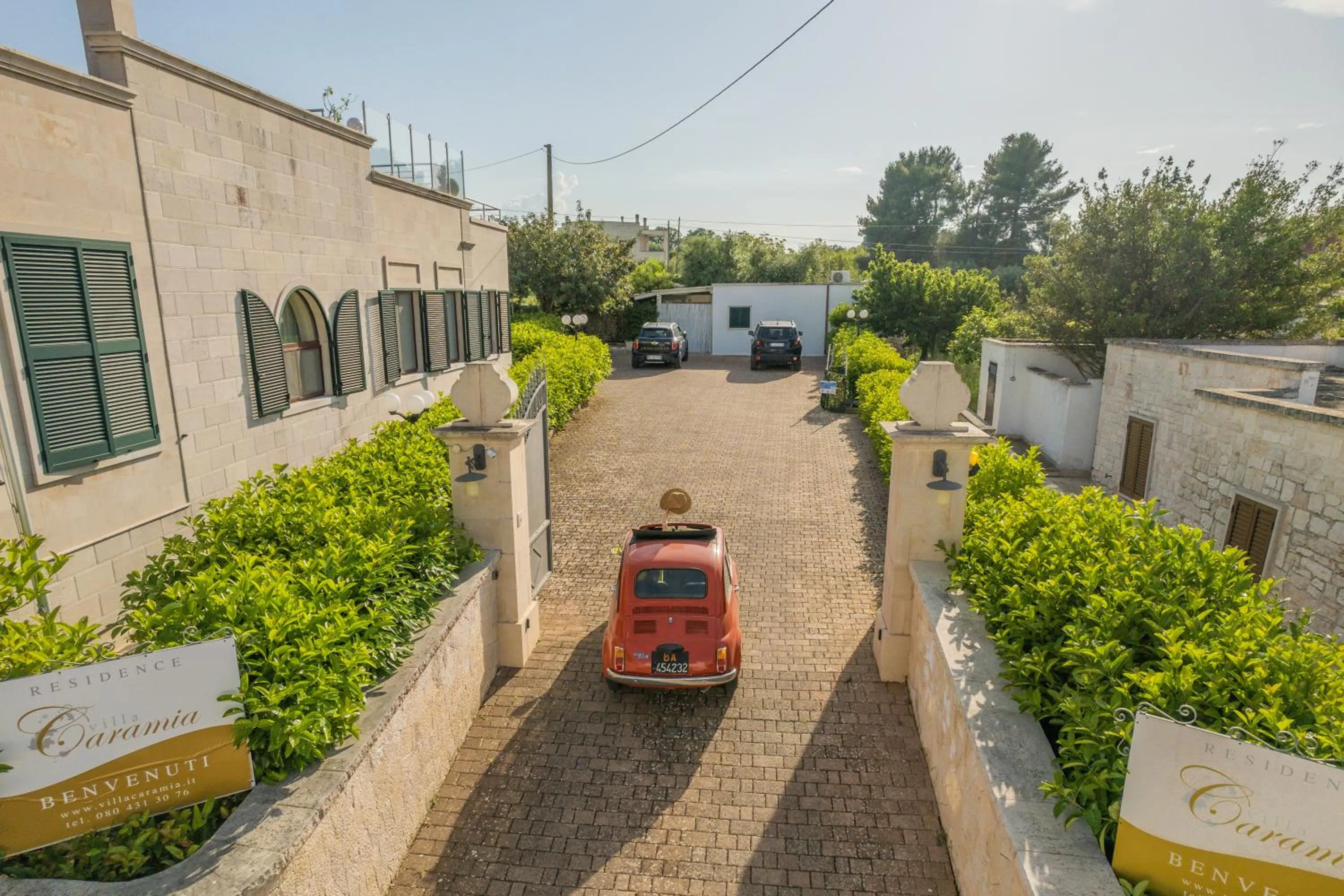 Property building in Villa Caramia