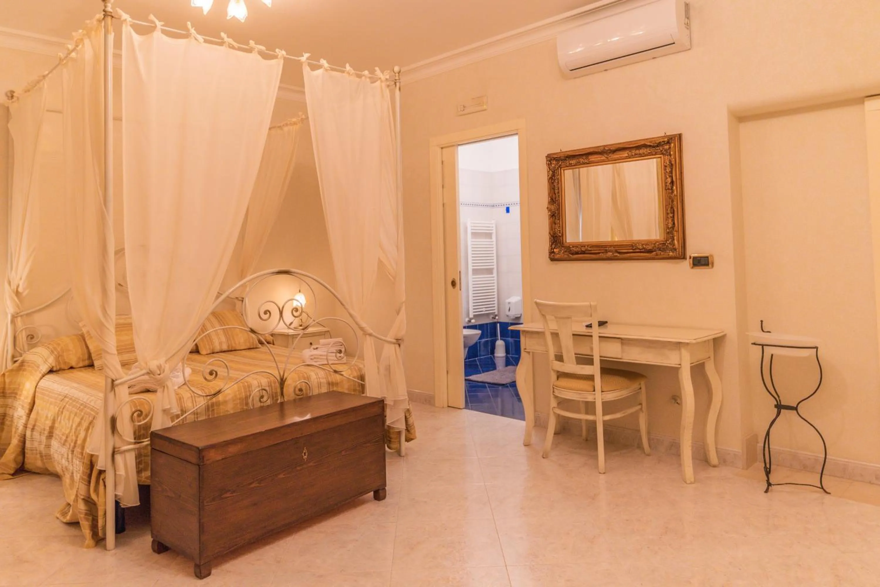 Bed in Villa Caramia