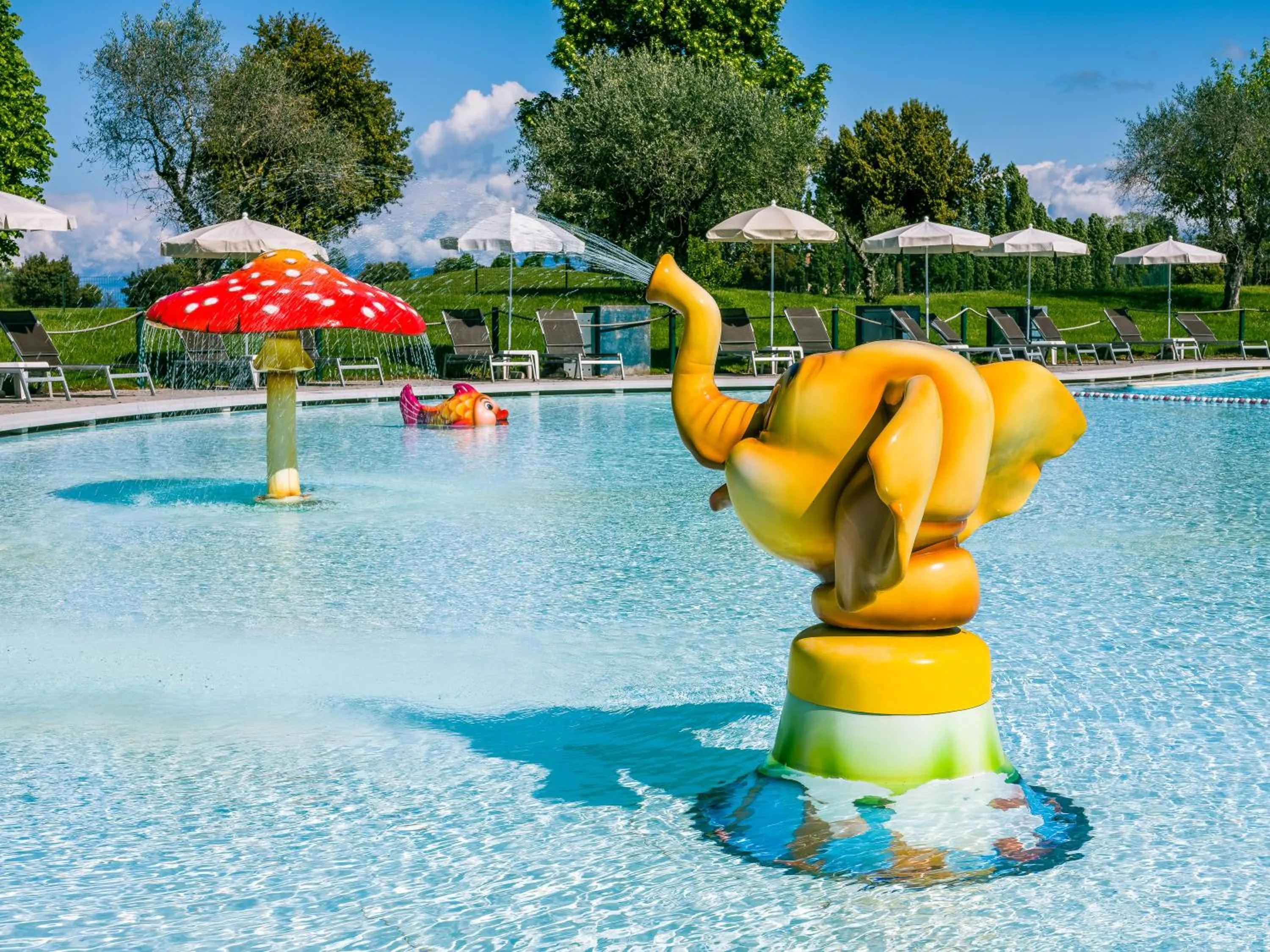 Swimming pool in Parc Hotel
