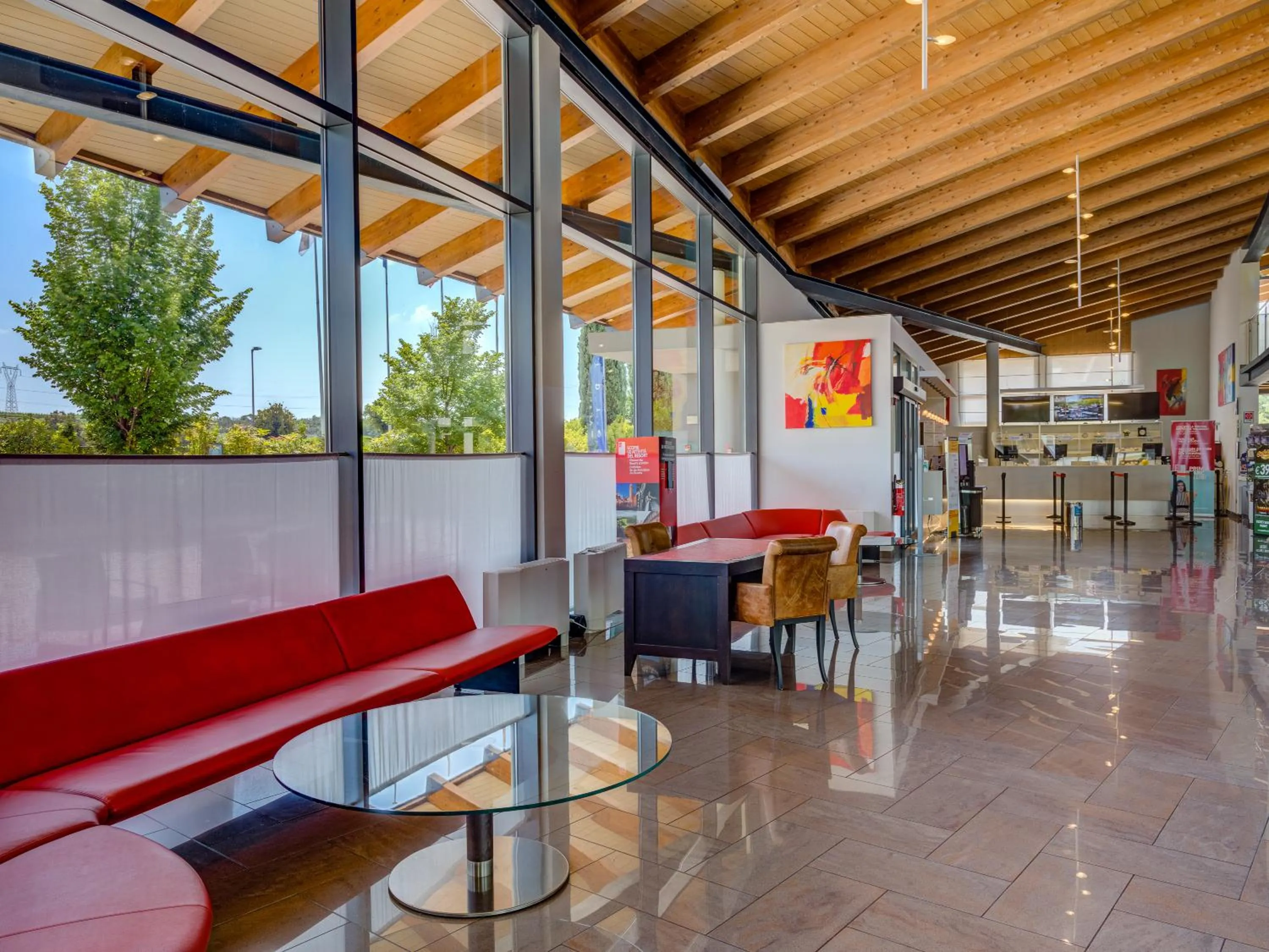 Lobby or reception in Parc Hotel