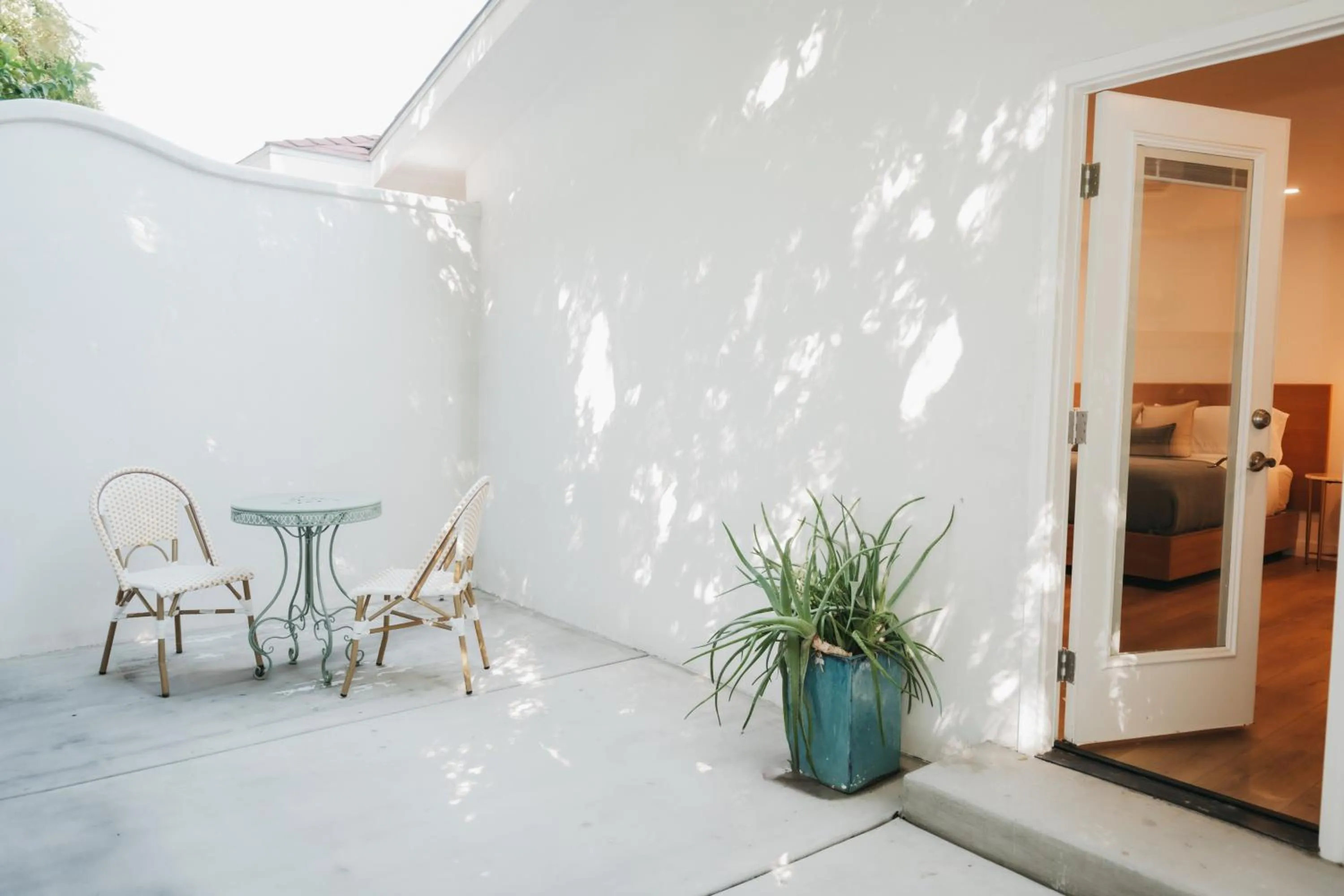 Patio in Casa Palma Hotel & Bungalows