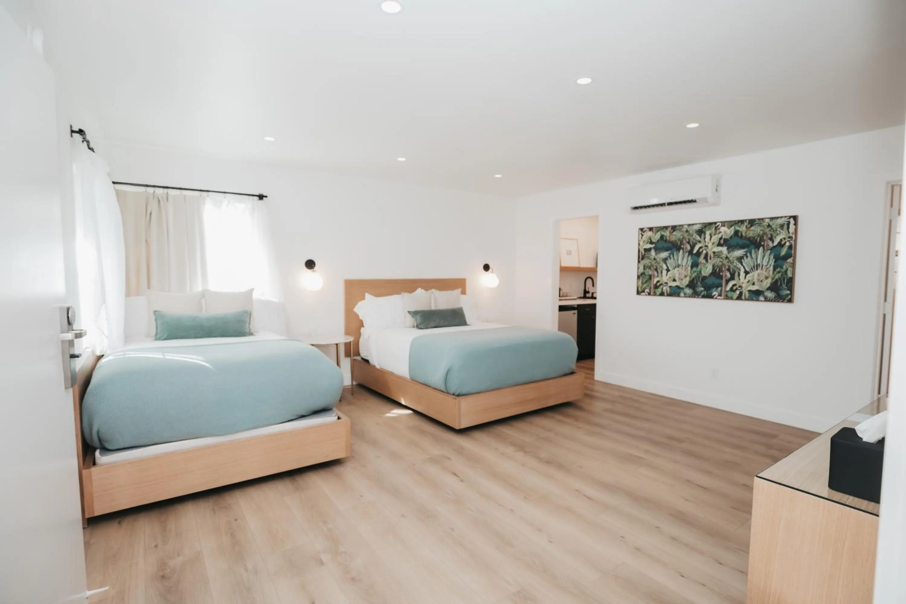 Bed in Casa Palma Hotel & Bungalows