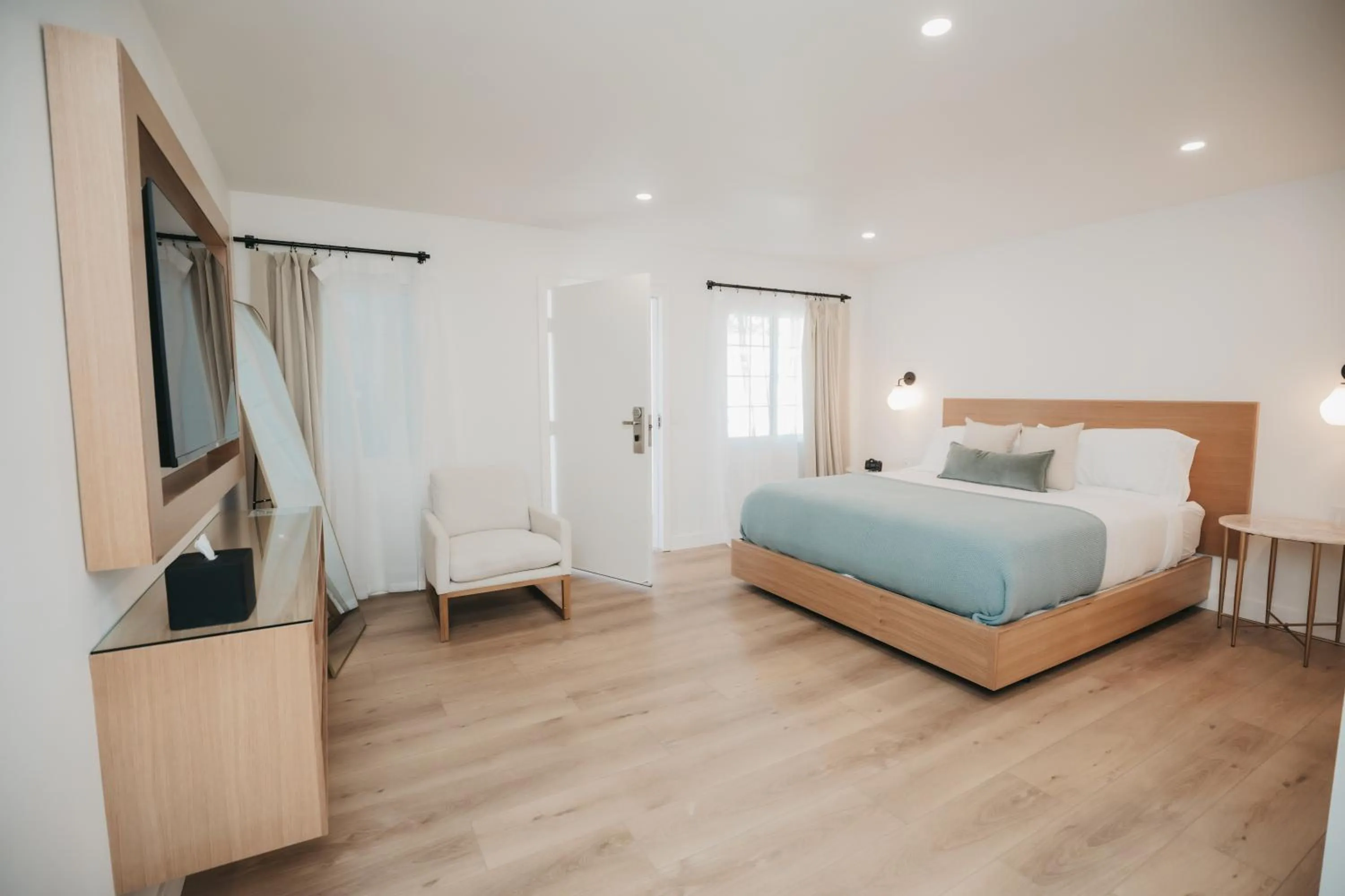 Bed in Casa Palma Hotel & Bungalows