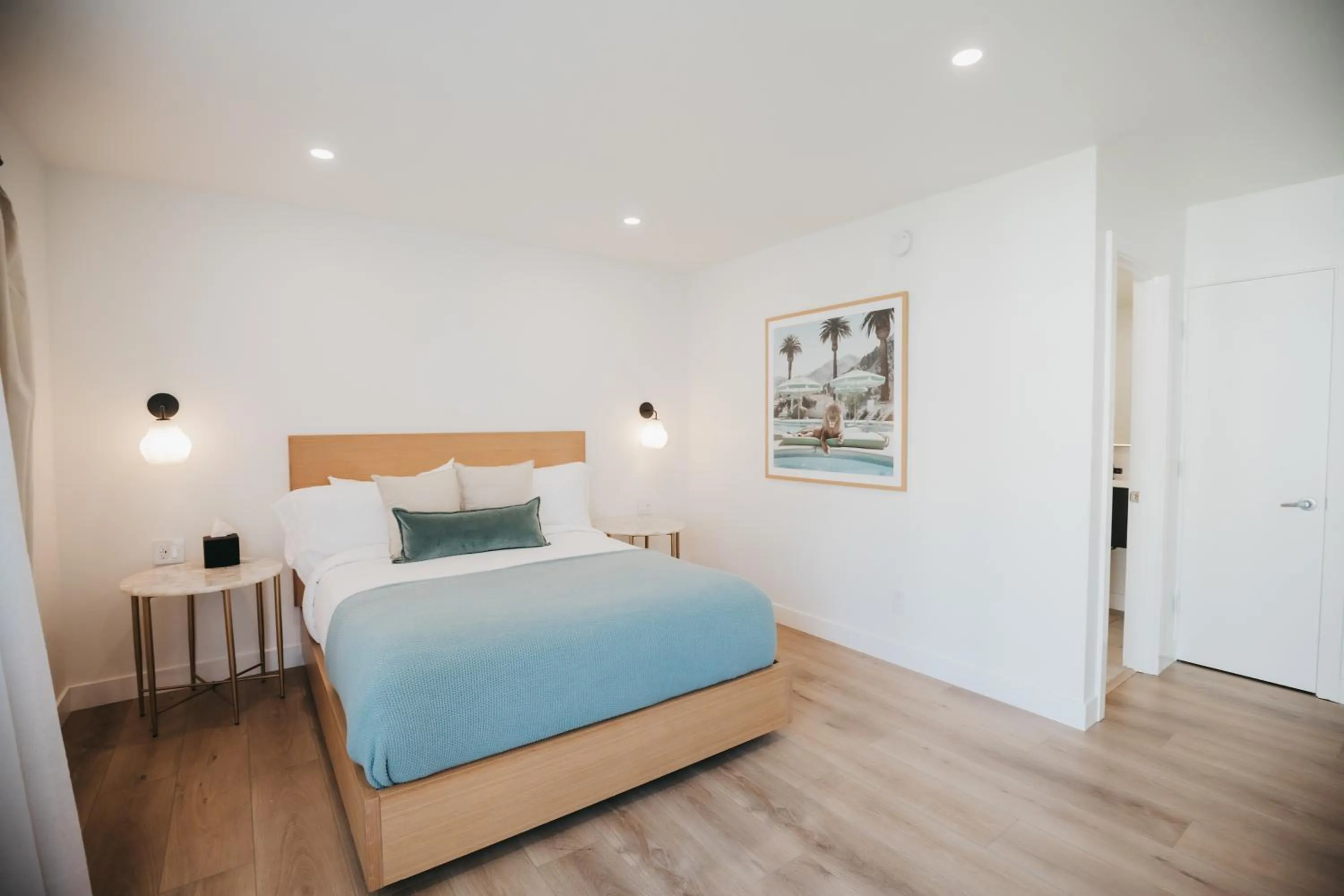 Bed in Casa Palma Hotel & Bungalows