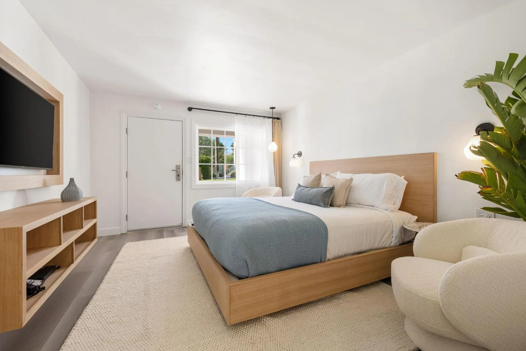 Bedroom, Bed in Casa Palma Hotel & Bungalows