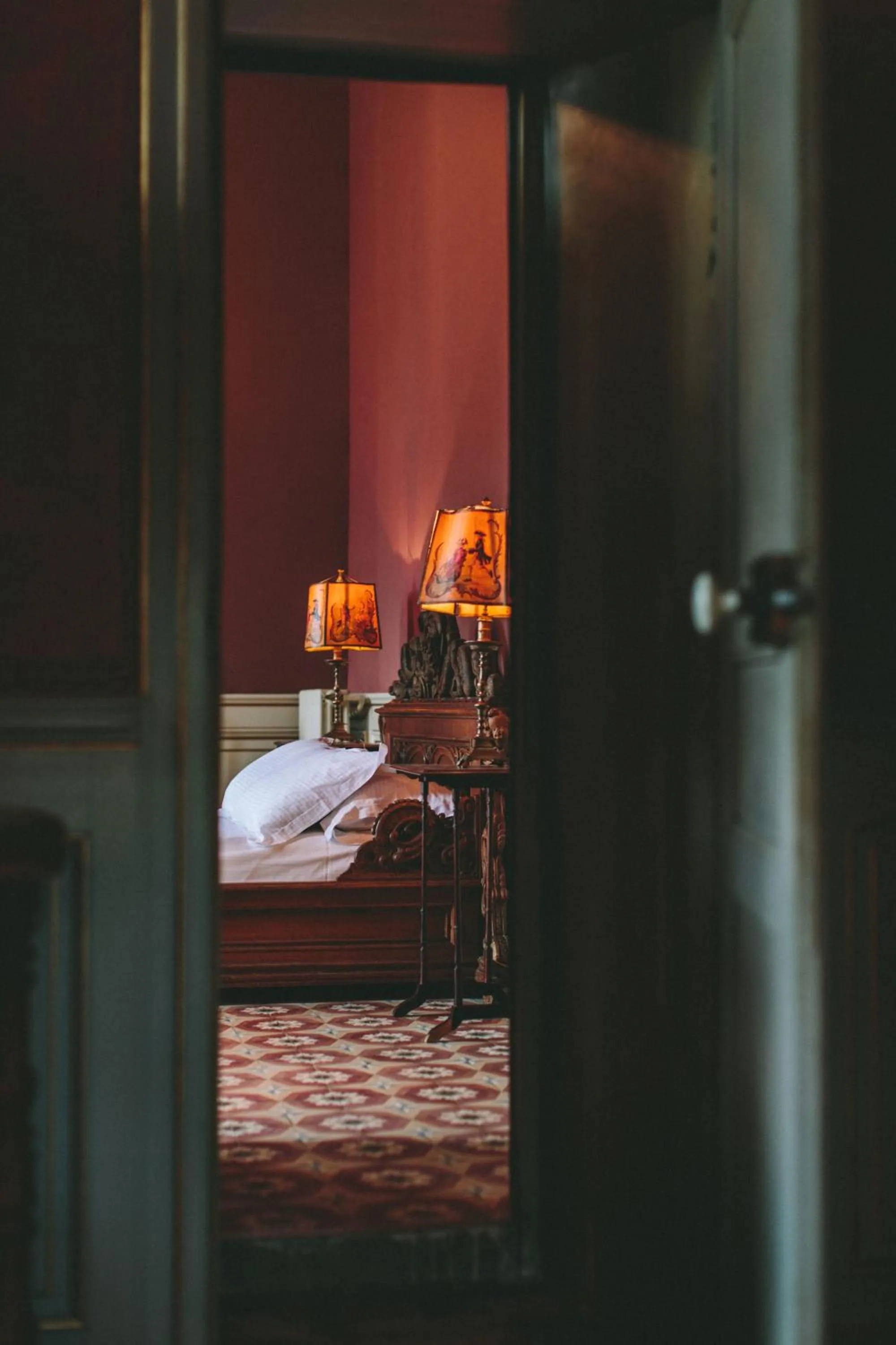 Bedroom, Bed in Chateau de Paraza