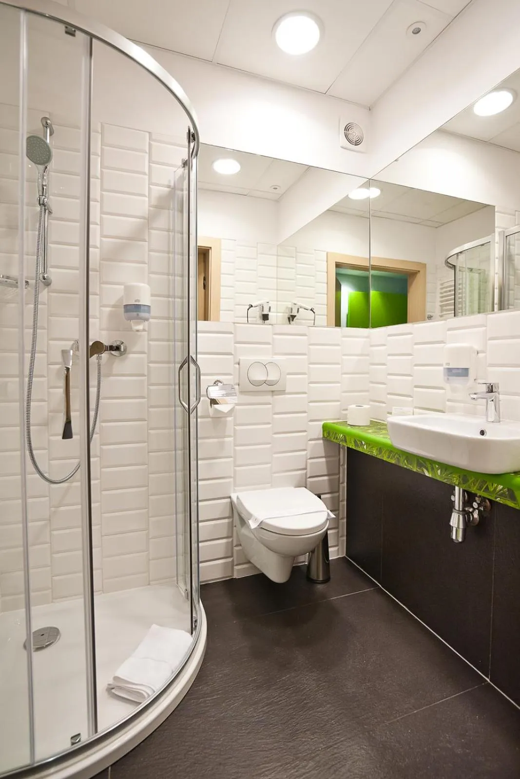 Bathroom in Green Hotel Płock