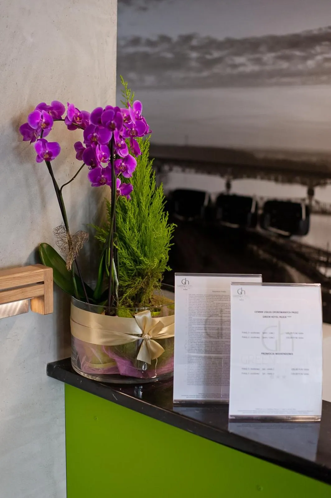 Decorative detail in Green Hotel Płock