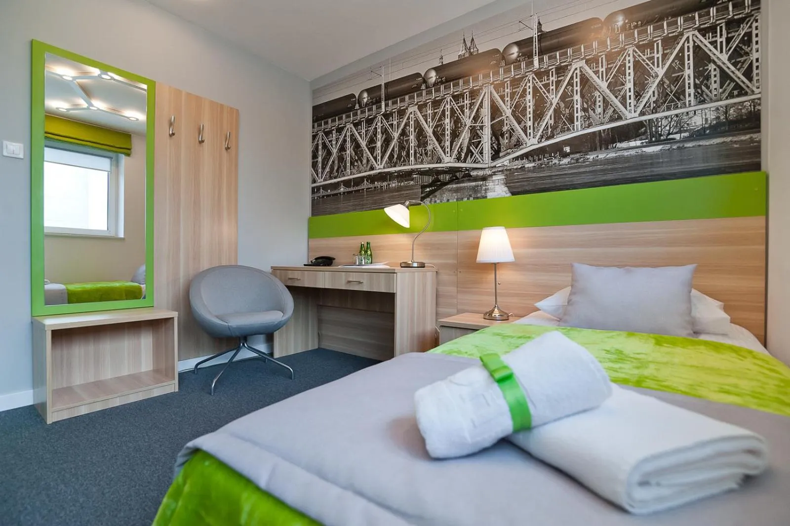 Photo of the whole room, Bed in Green Hotel Płock