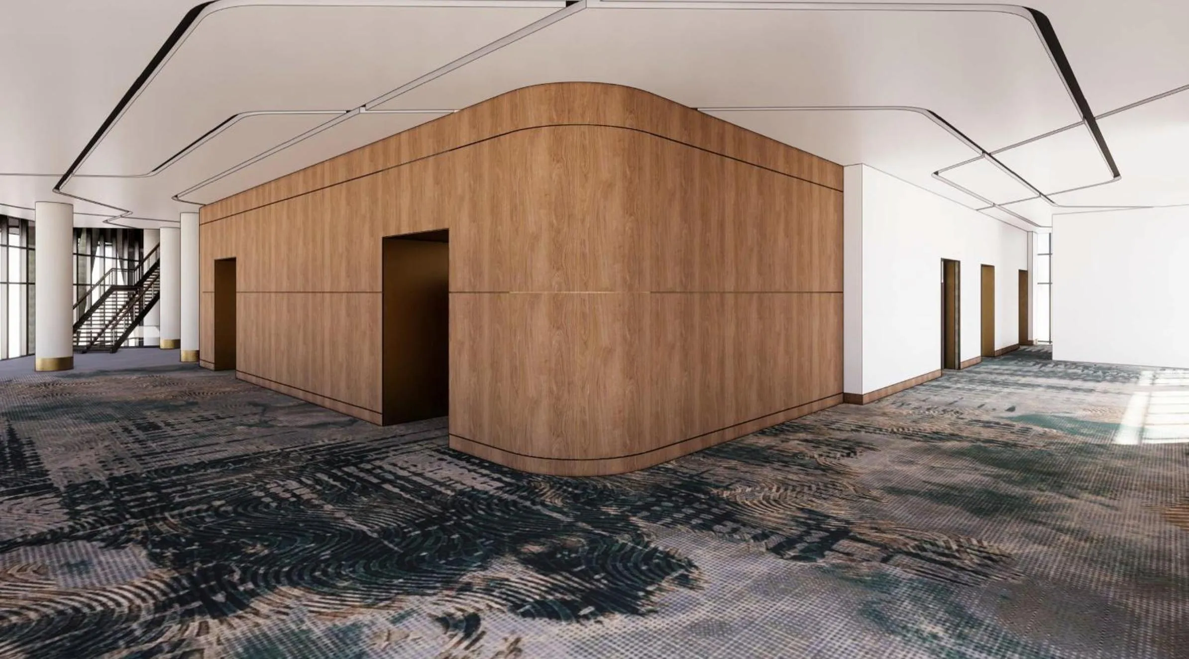 Meeting/conference room, Bed in Hotel Phoenix Atlanta