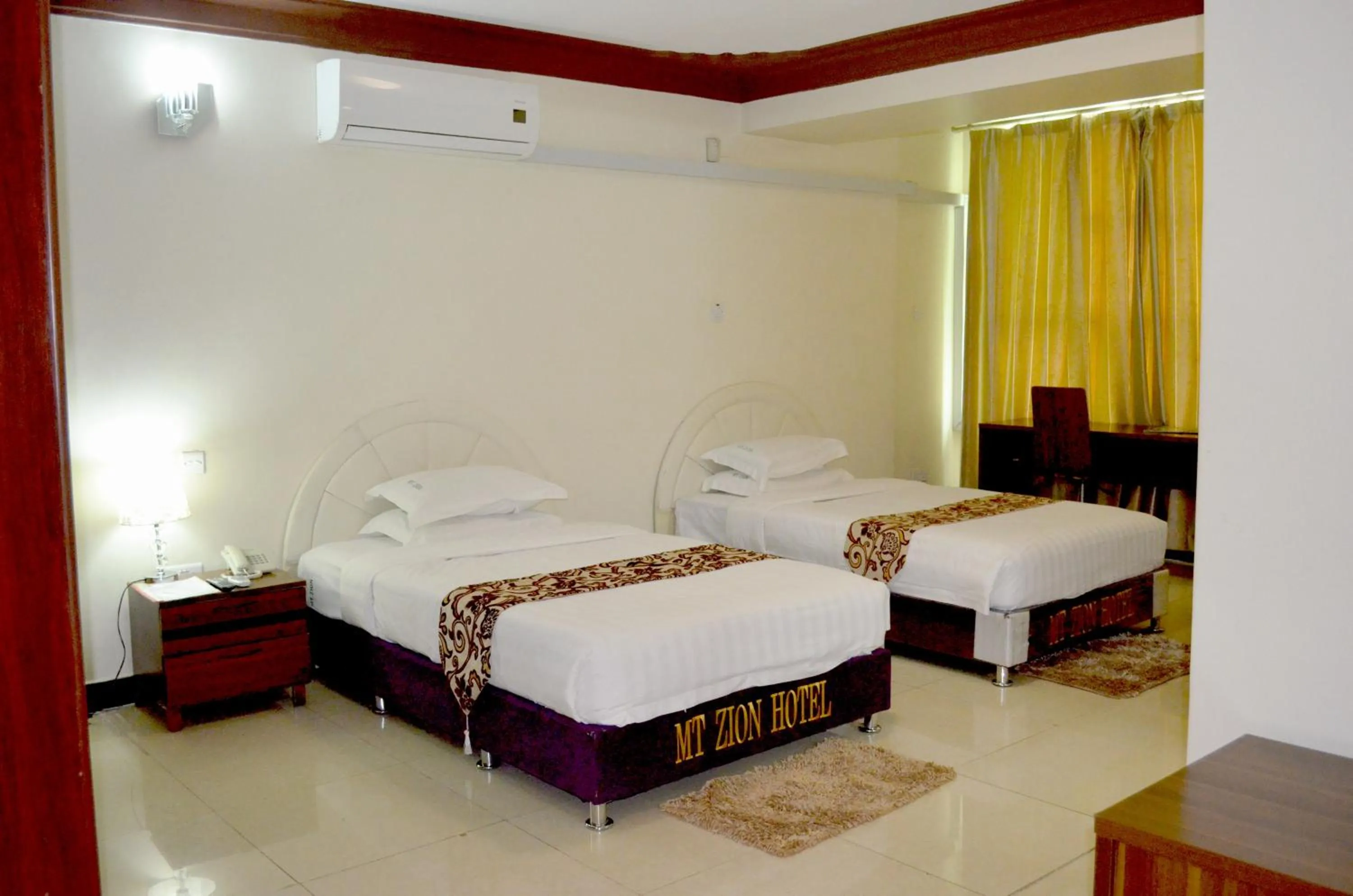 Bed in Mt. Zion Hotel