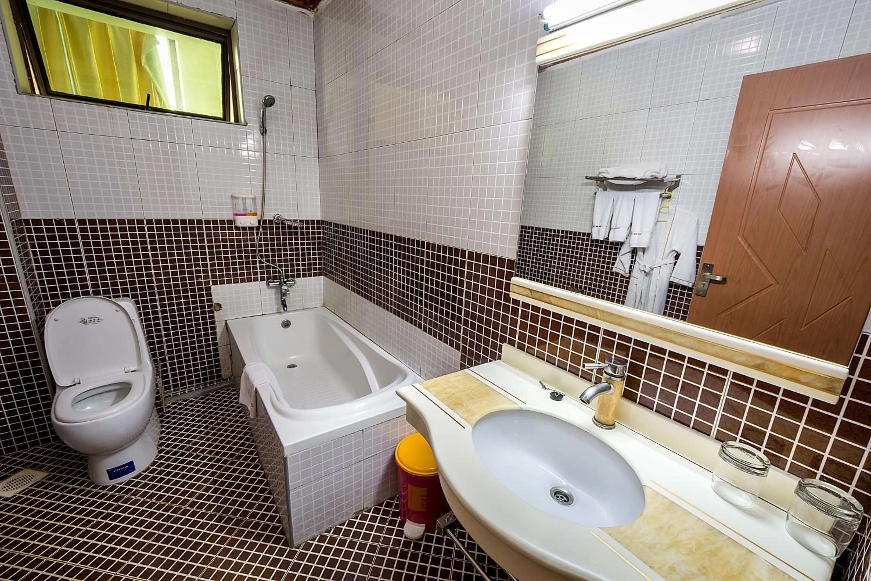 Bathroom in Mt. Zion Hotel