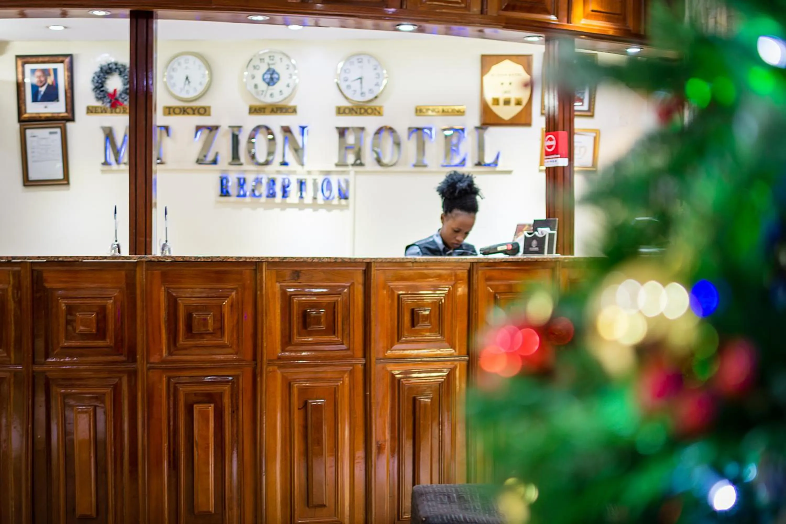 Staff in Mt. Zion Hotel