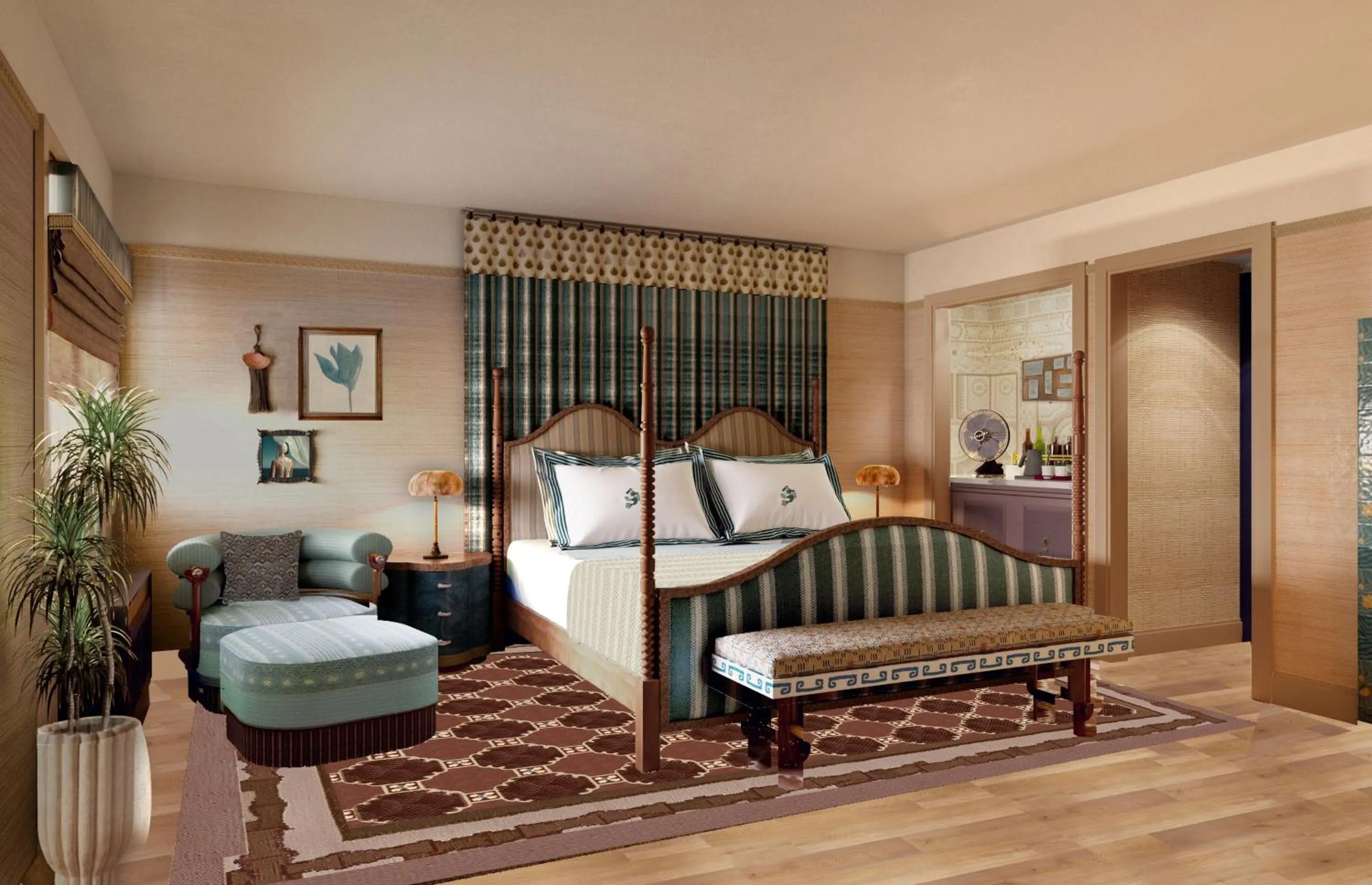 Bed in Faraway Sag Harbor