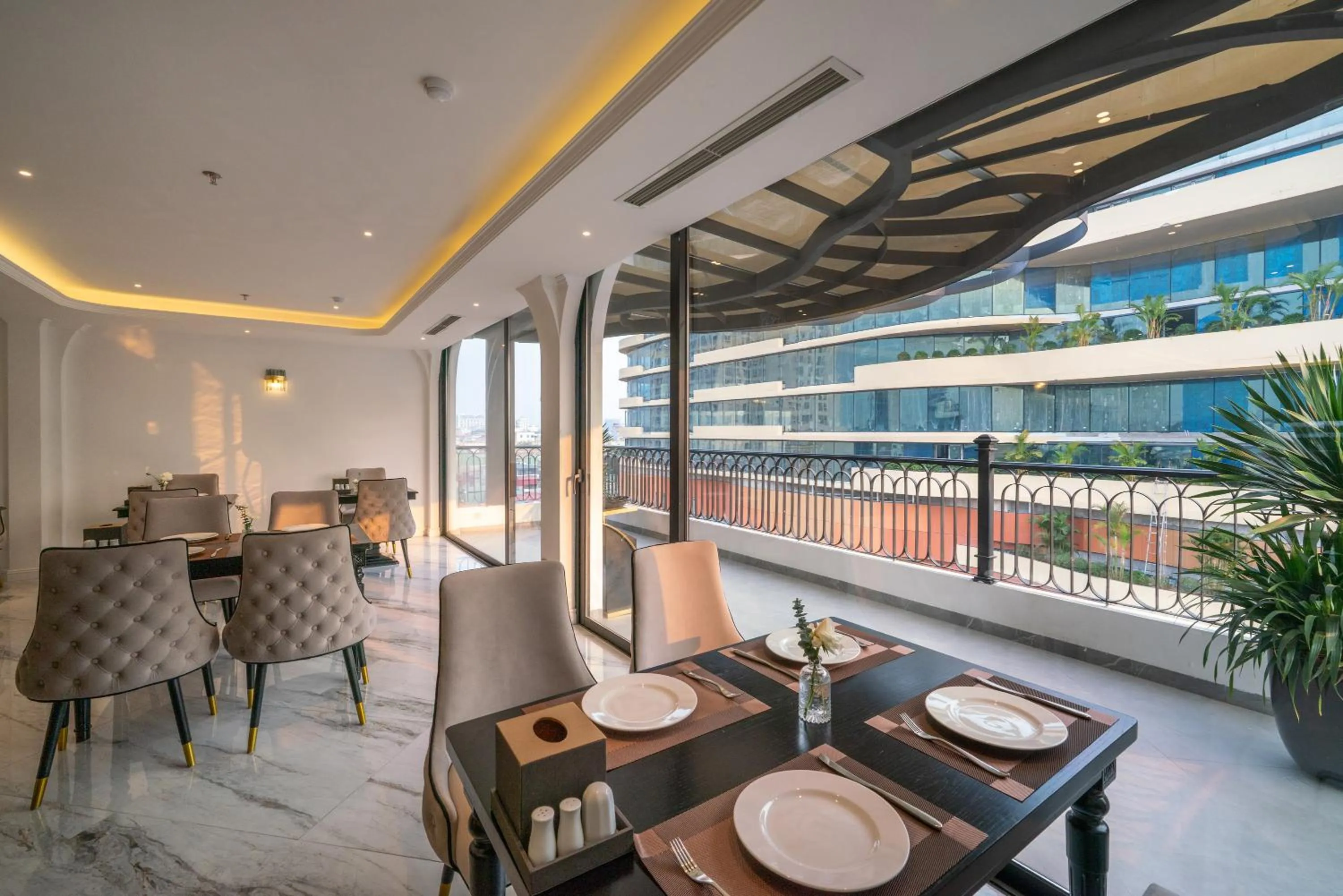 Patio in 22Land Cloud Hotel