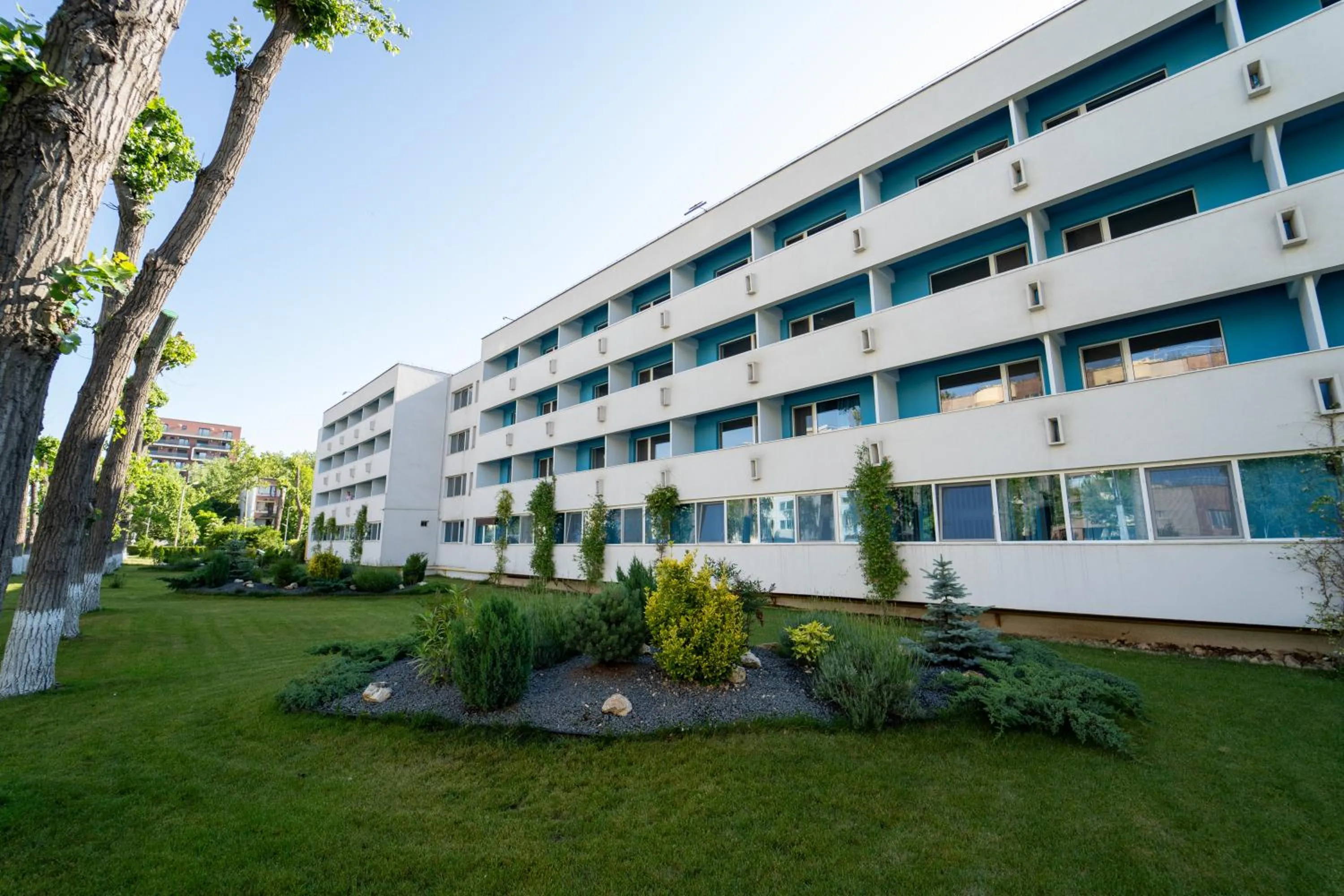 On site in Hotel Apollo