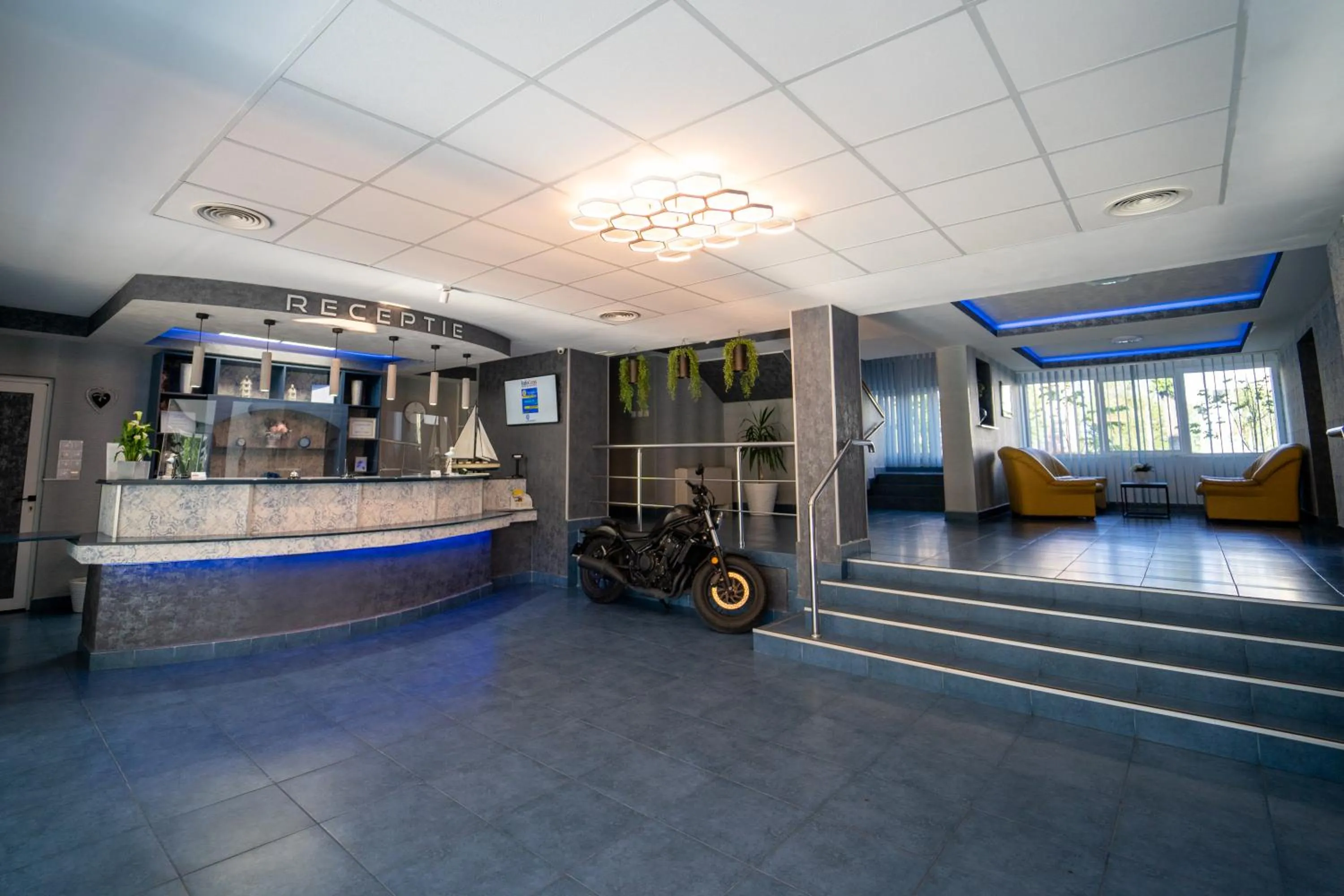 Lobby or reception in Hotel Apollo