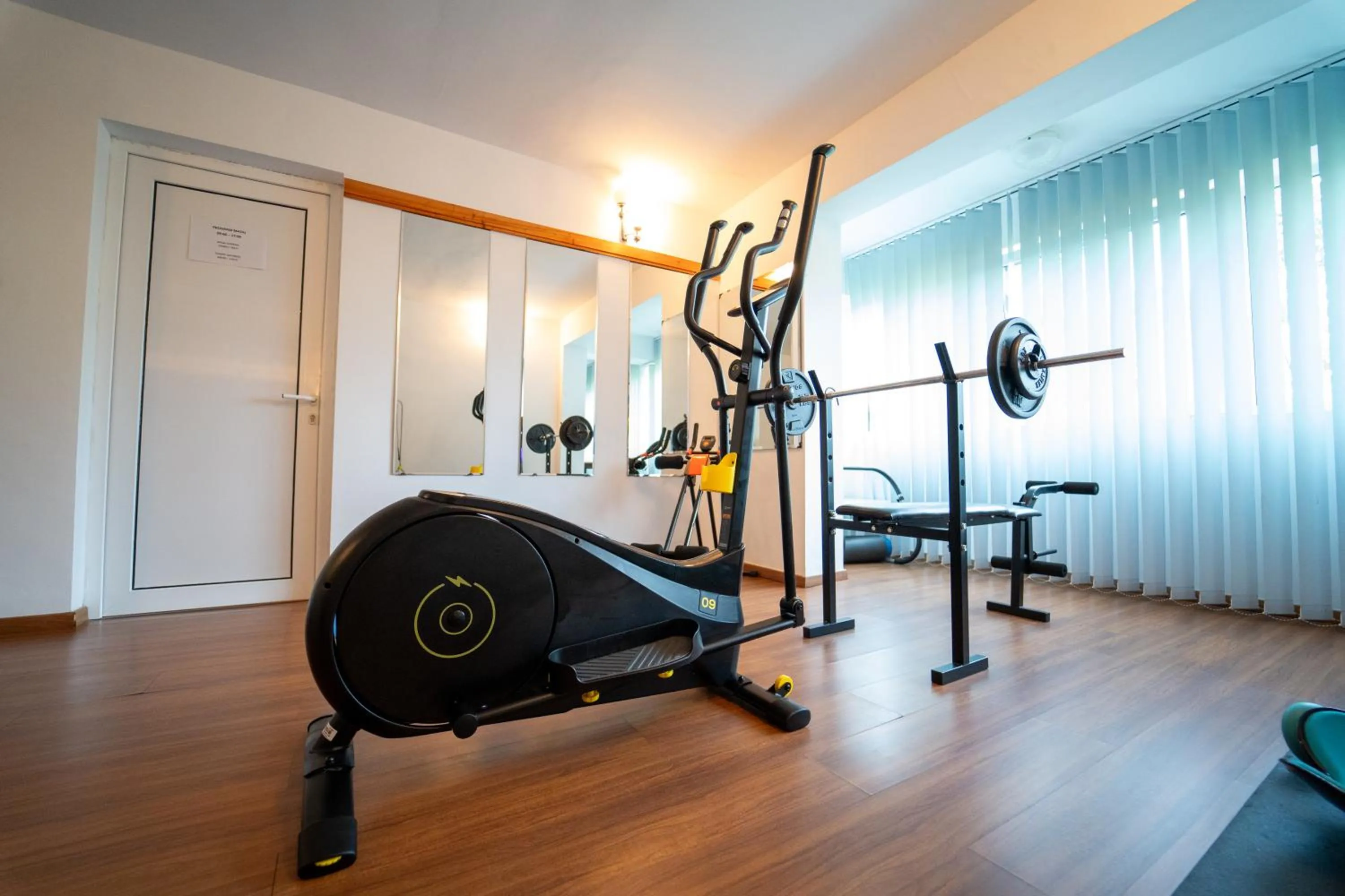 Fitness centre/facilities in Hotel Apollo