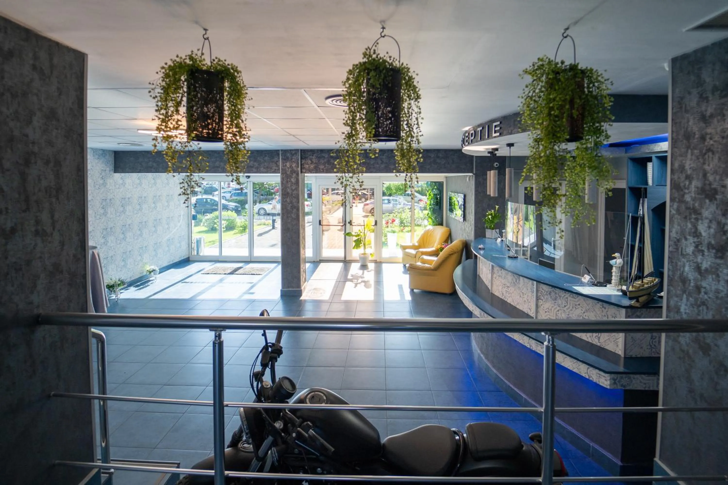 Lobby or reception in Hotel Apollo