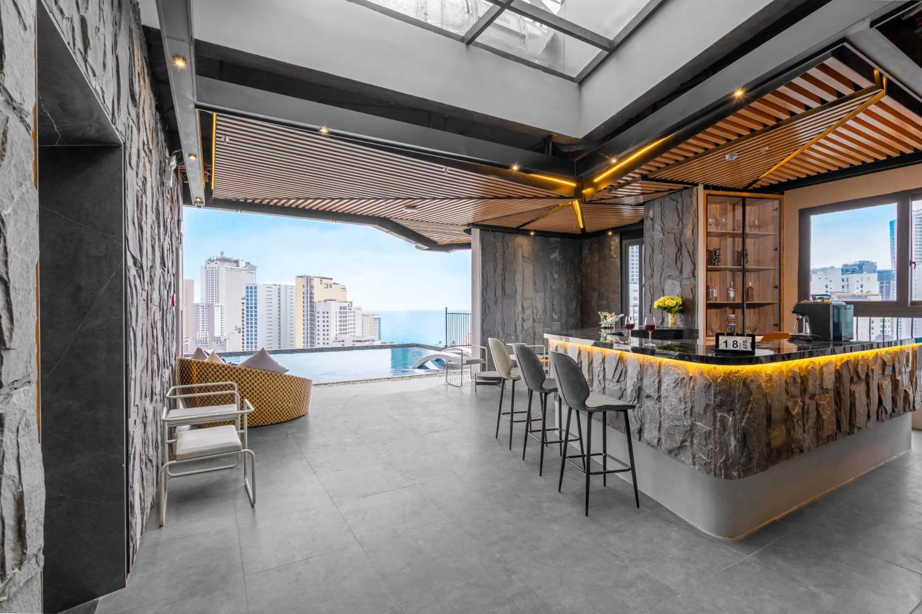 Swimming pool in Seaside Boutique Hotel Nha Trang Beach