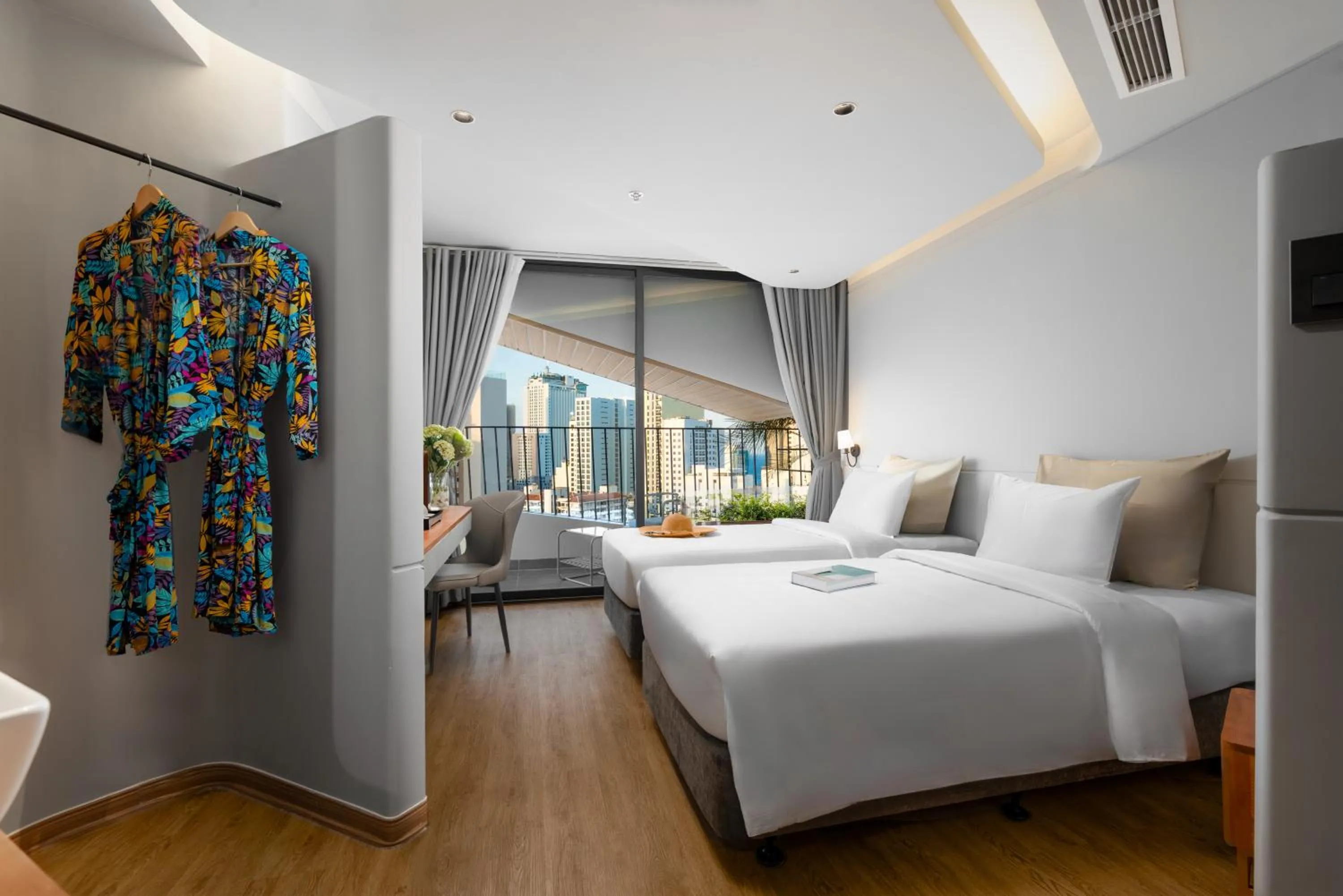 Photo of the whole room, Bed in Seaside Boutique Hotel Nha Trang Beach