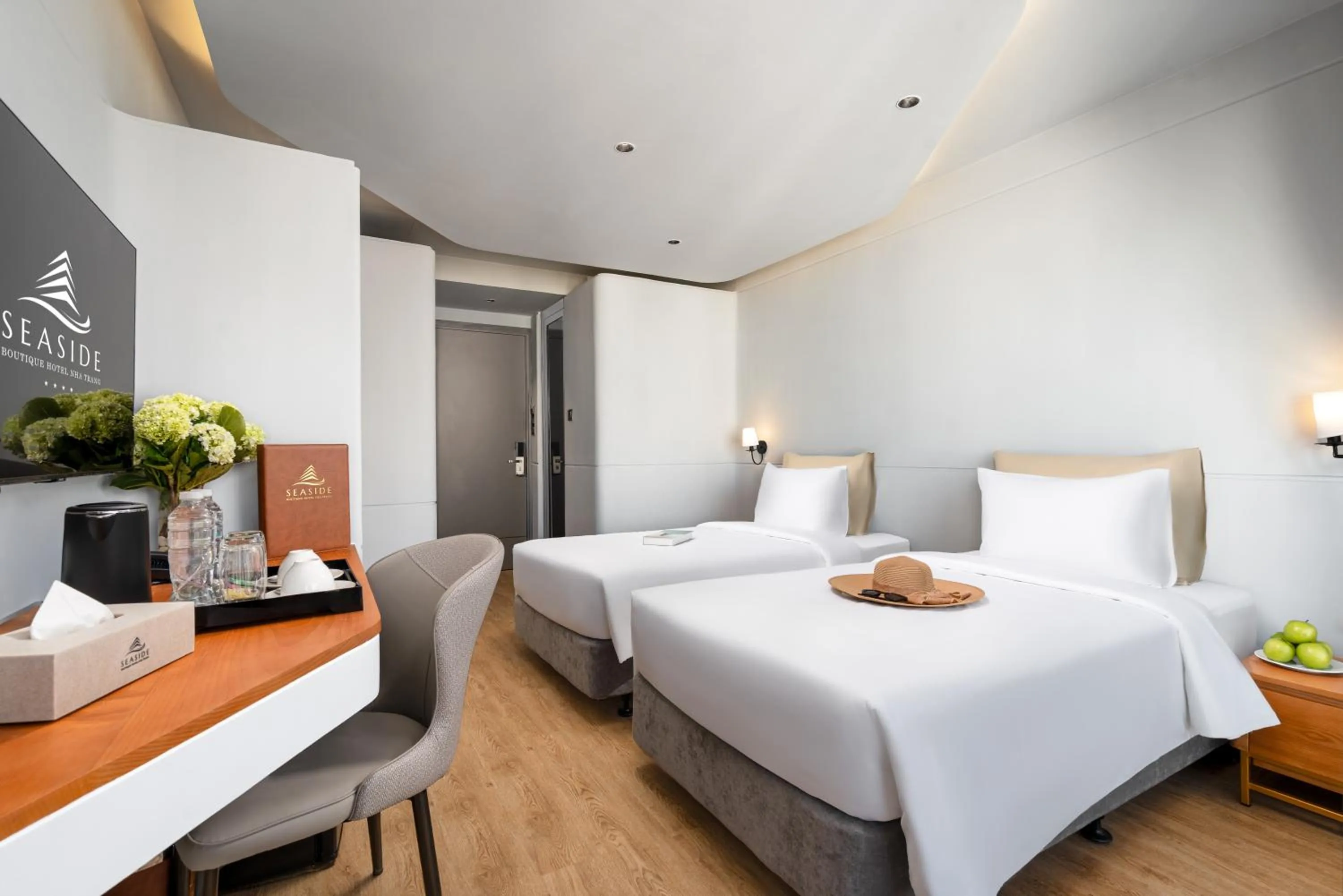 Bed in Seaside Boutique Hotel Nha Trang Beach