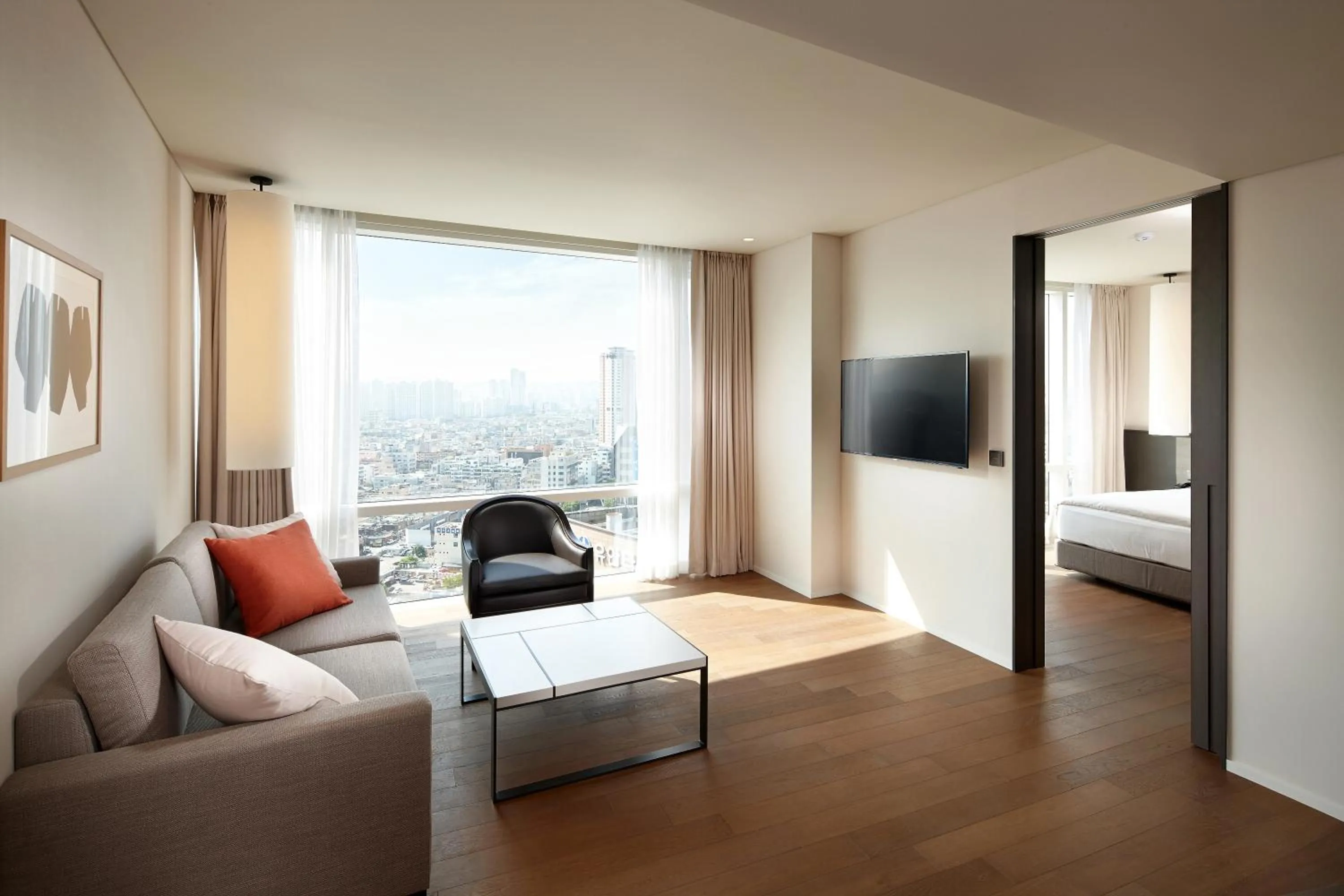 Seating area in Shilla Stay Ulsan