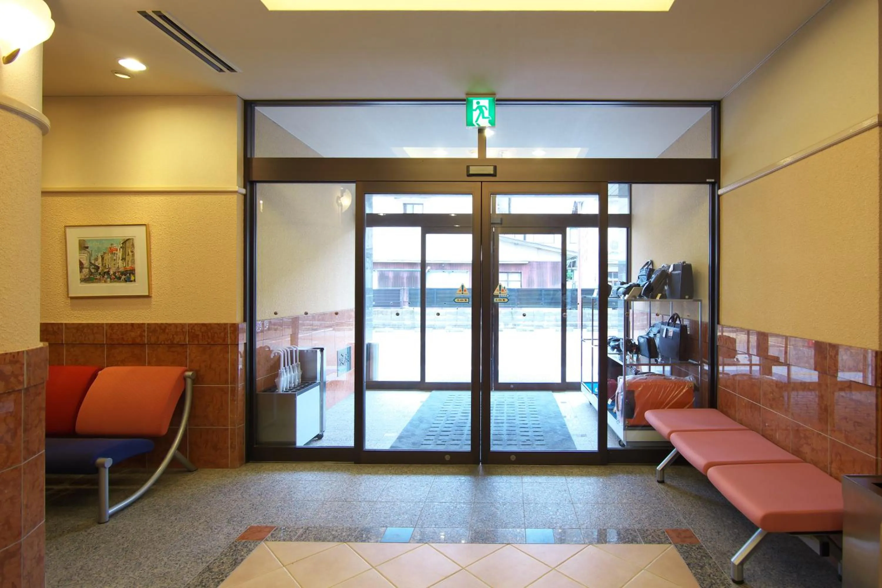 Lobby or reception in Toyooka Sky Hotel