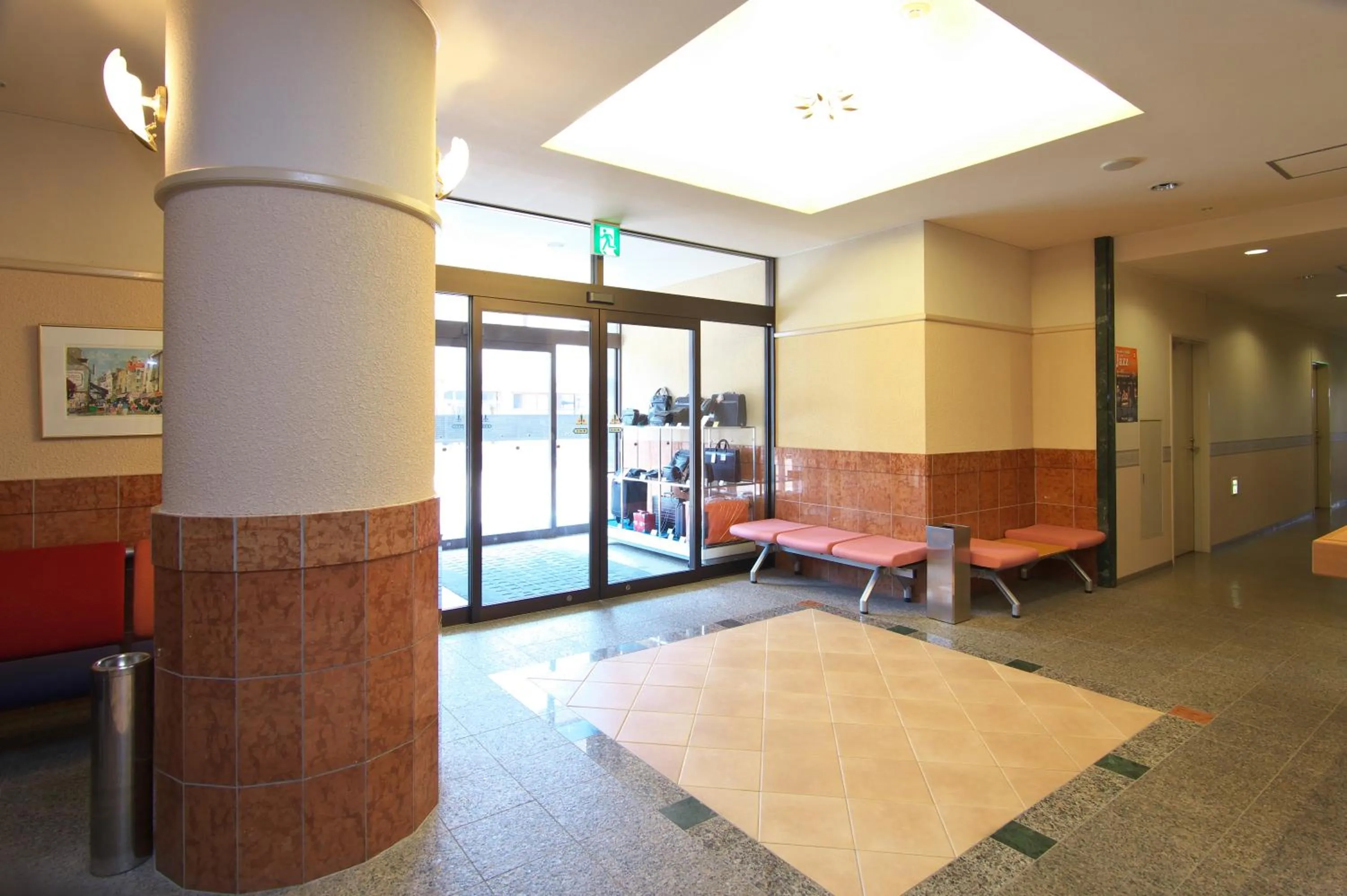 Lobby or reception in Toyooka Sky Hotel