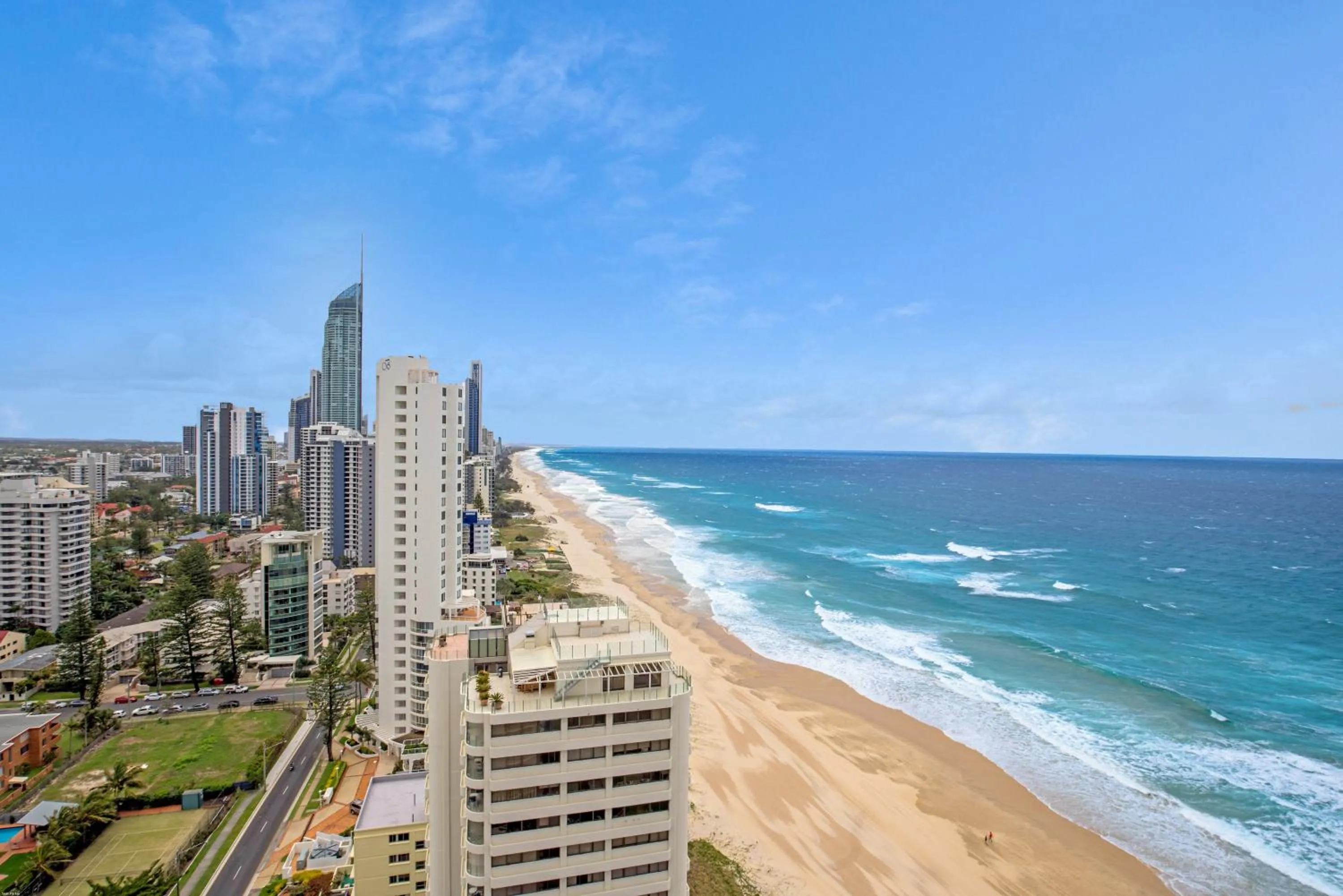 Sea view in Surfers Aquarius on the Beach