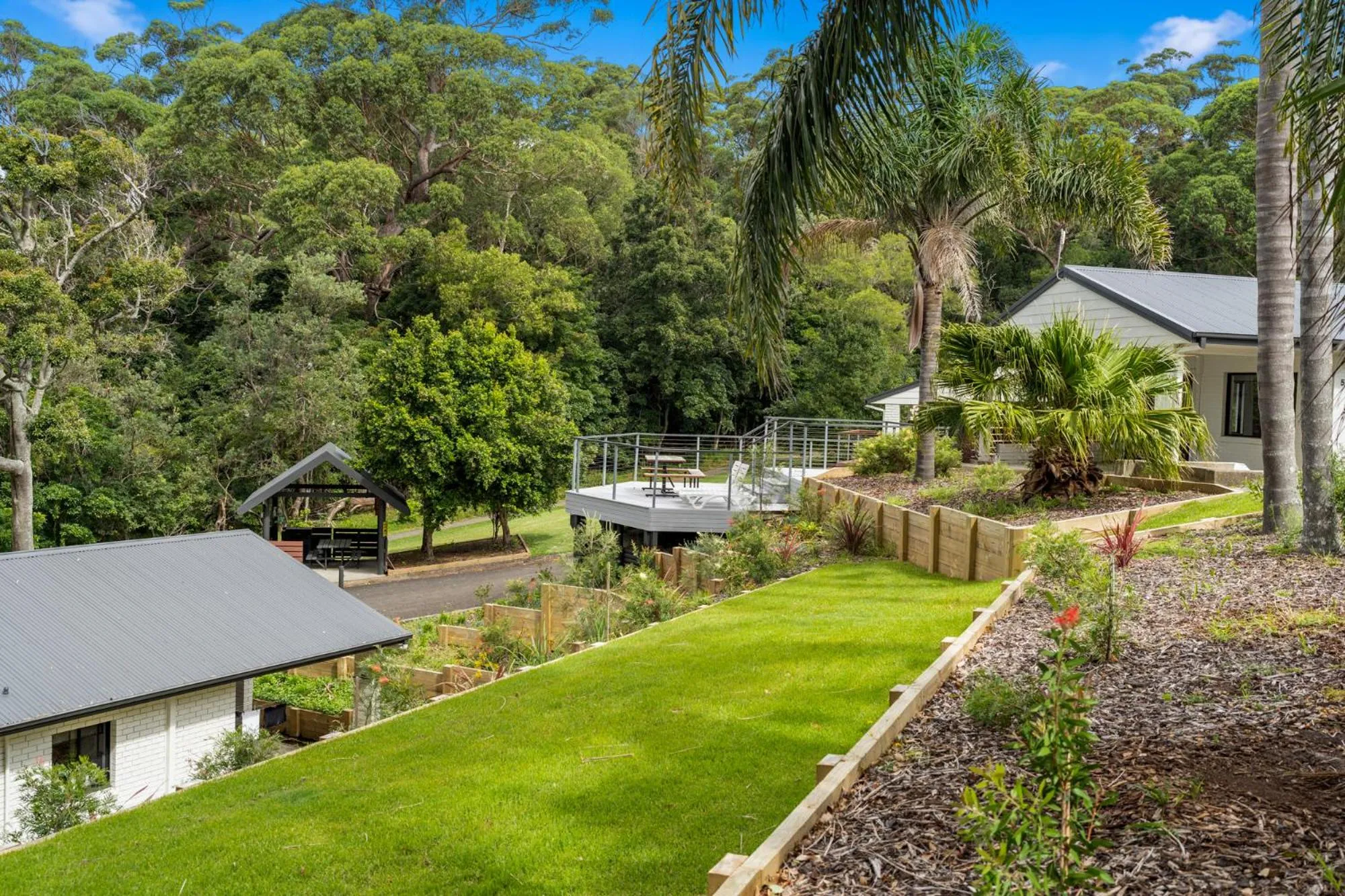 Garden in Haven Holiday Resort Sussex Inlet