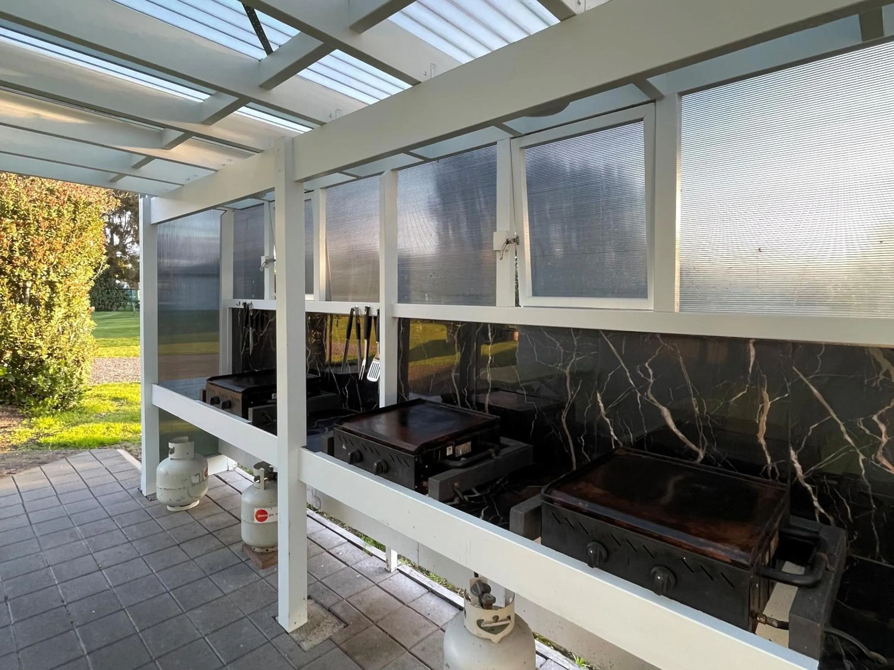 BBQ facilities in Pacific Park Christian Holiday Camp