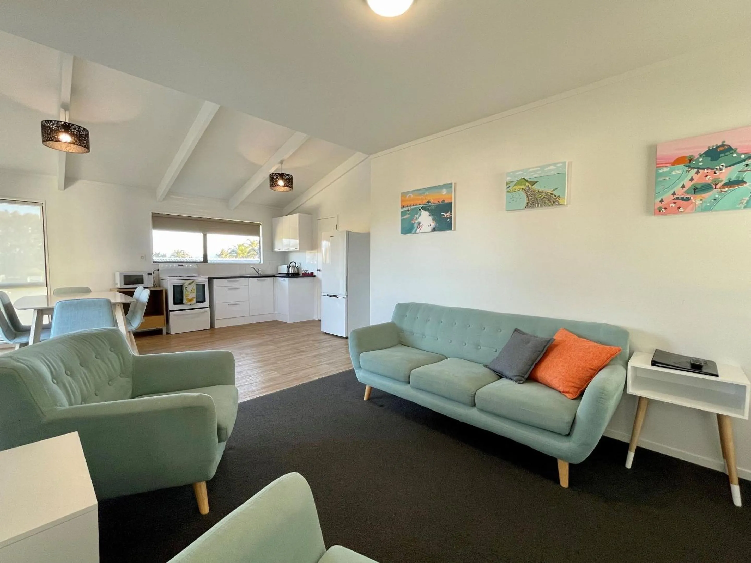 Living room in Pacific Park Christian Holiday Camp