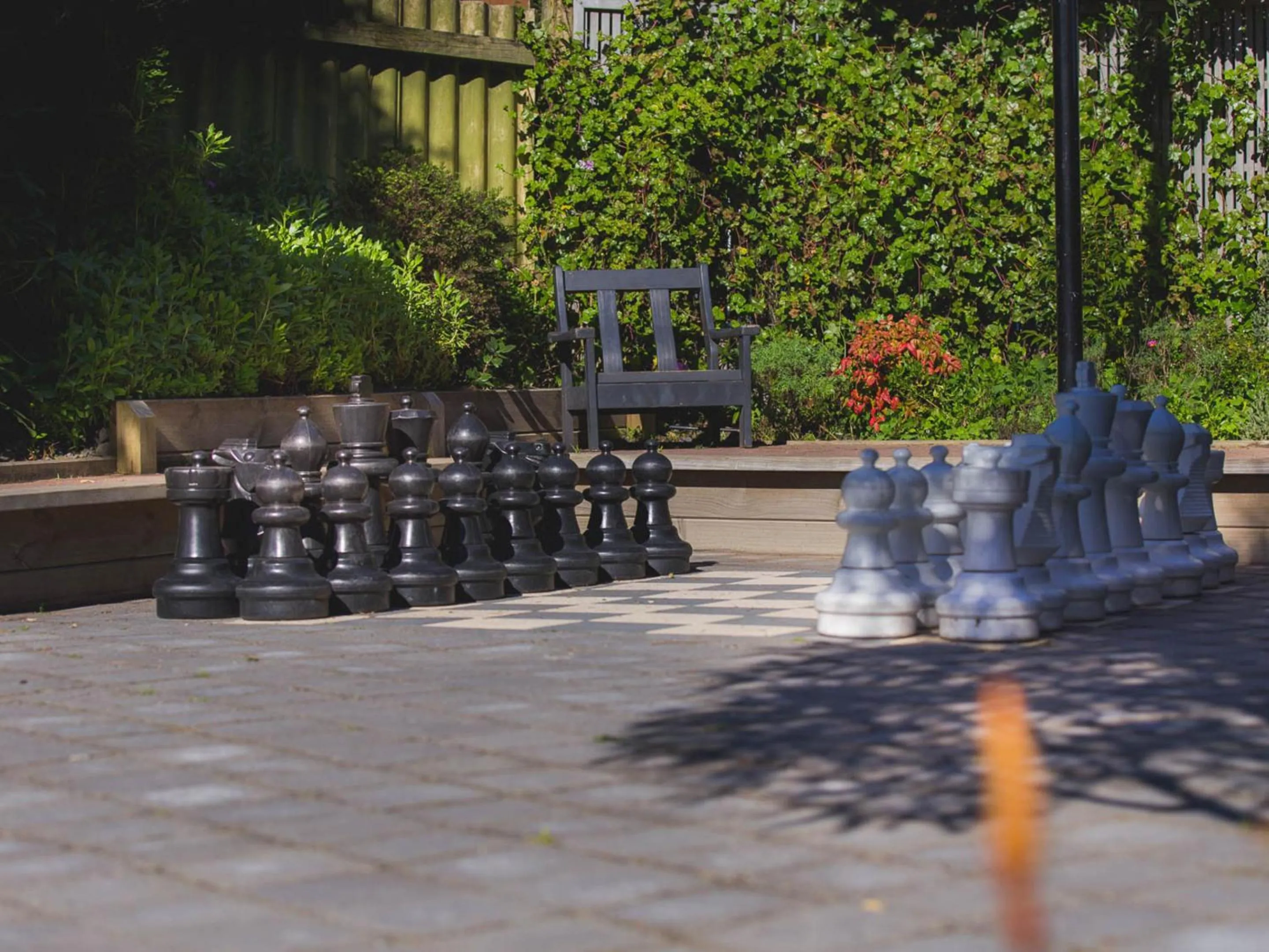 Patio in Pacific Park Christian Holiday Camp