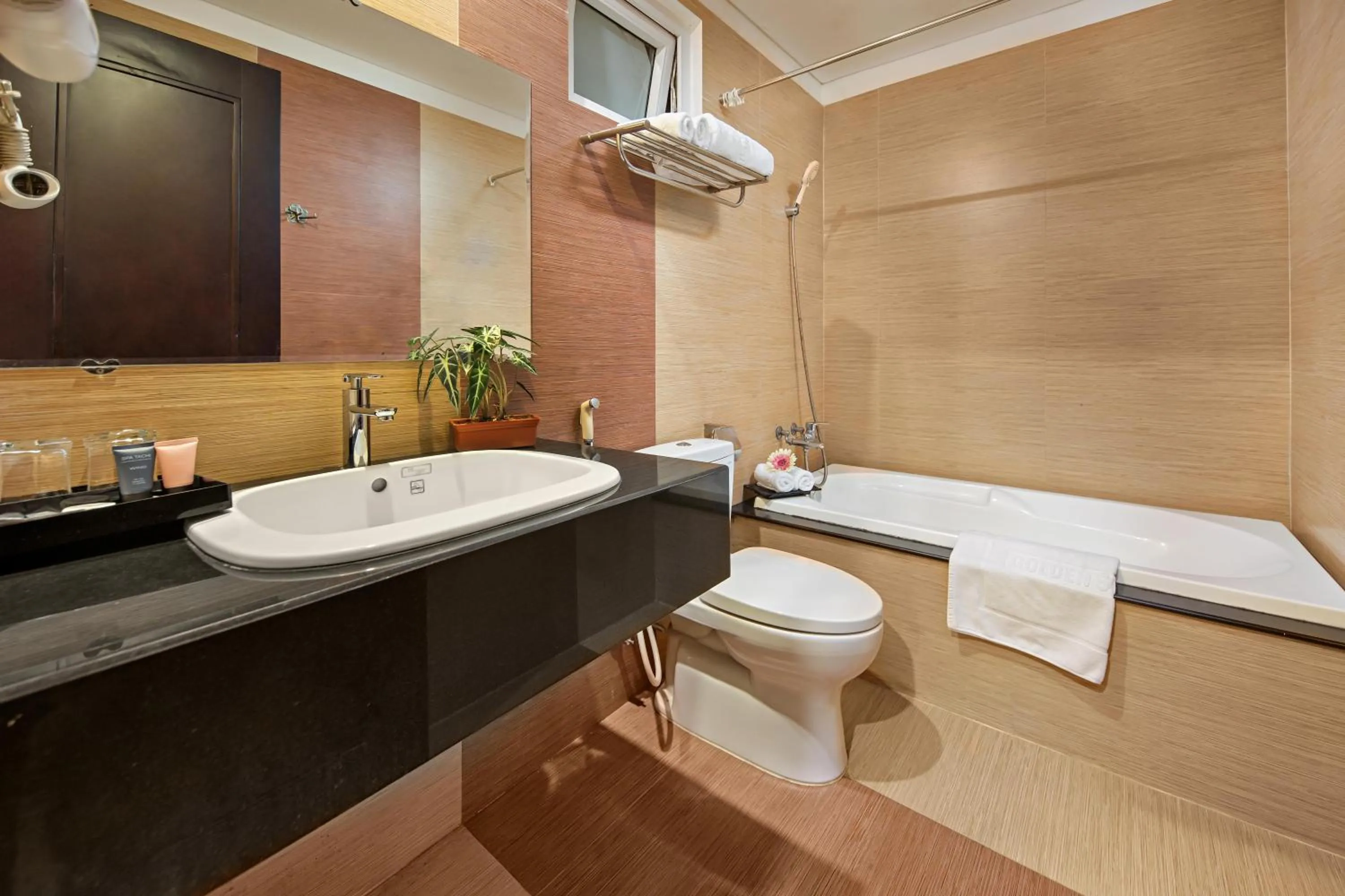 Toilet in ELC Beach Hotel