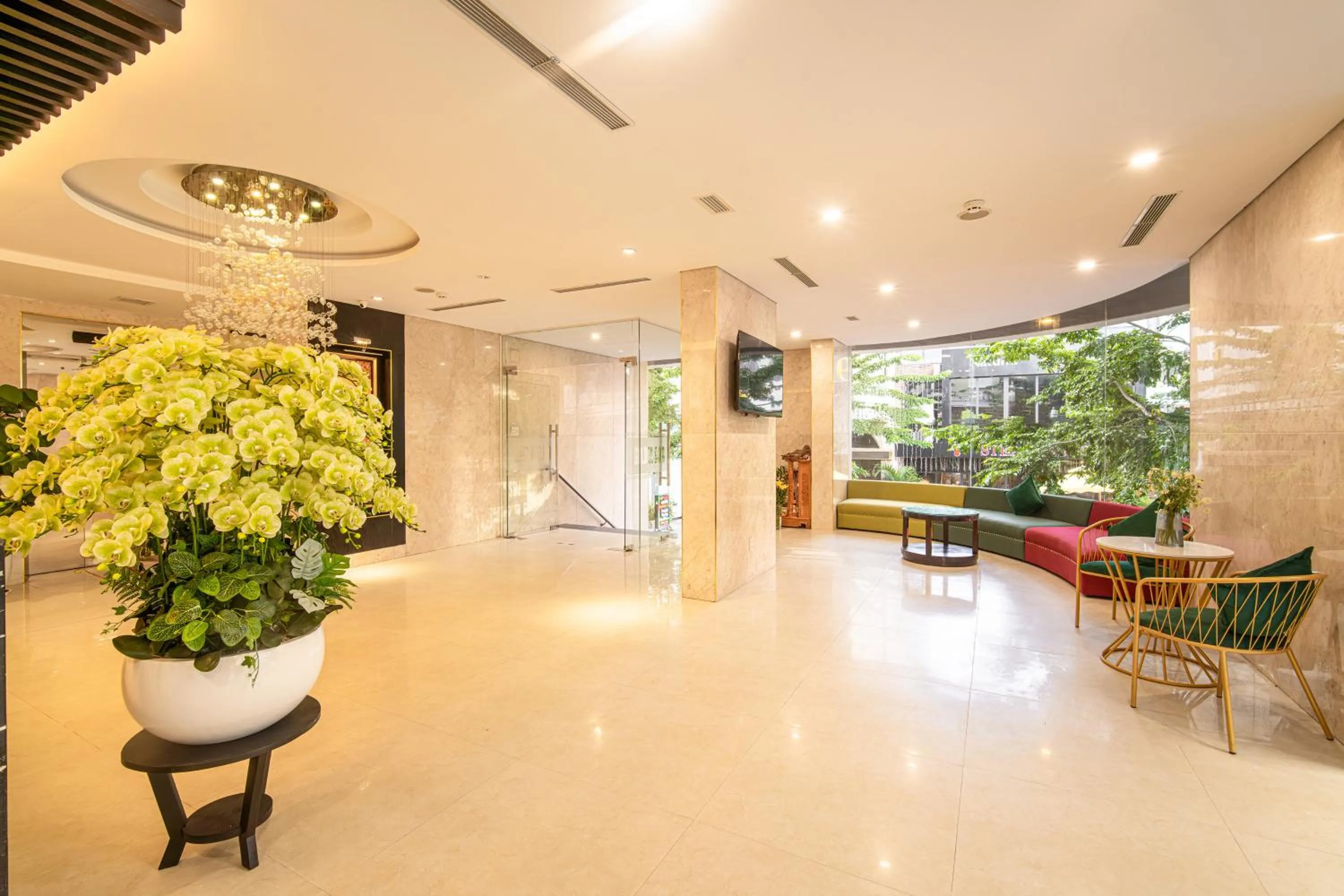Living room in ELC Beach Hotel
