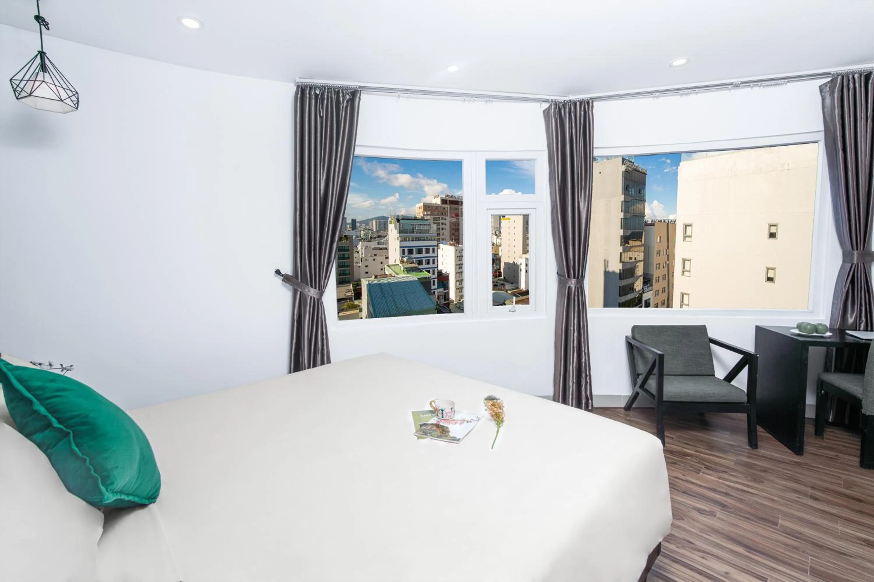 Bed in ELC Beach Hotel